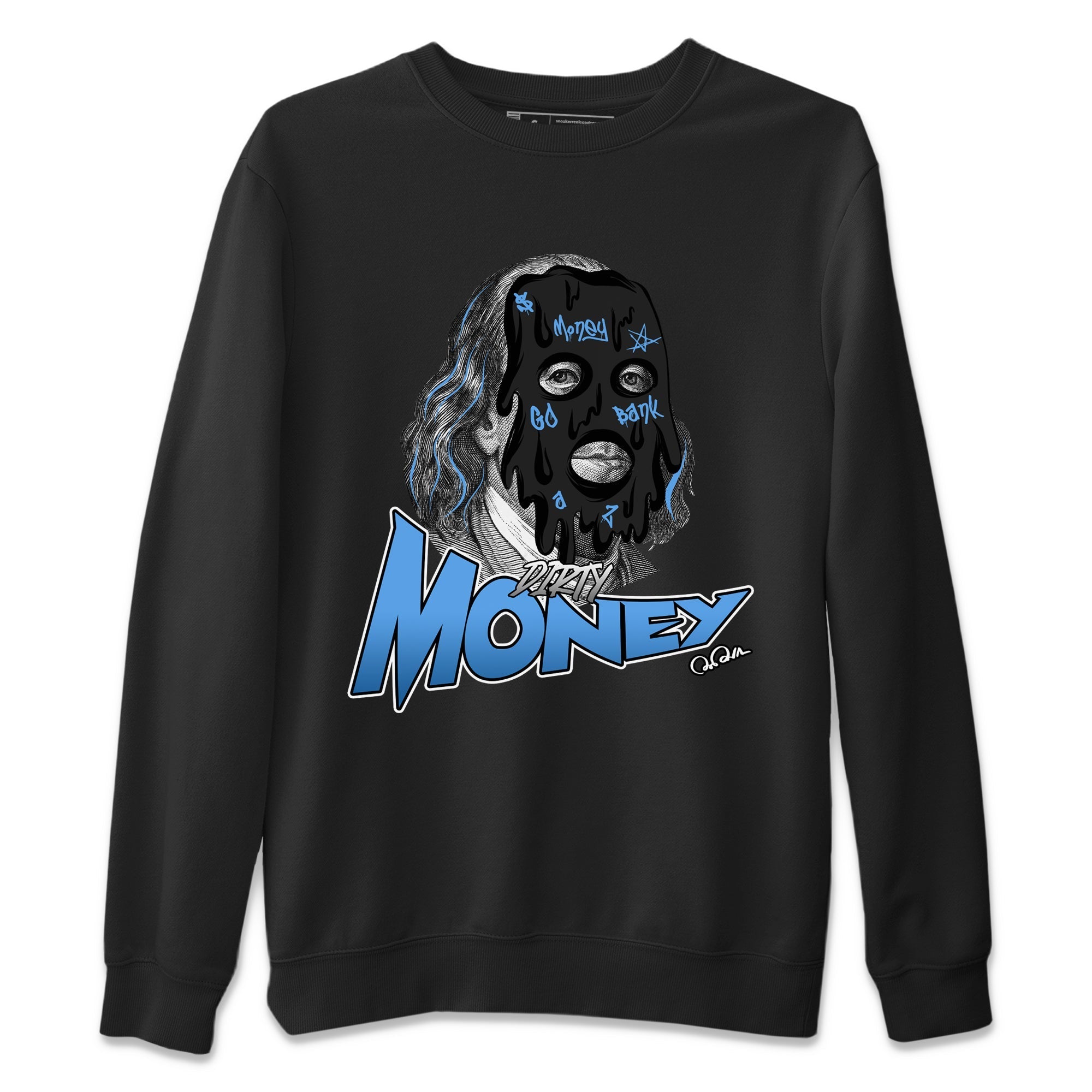 Dirty Money Unisex Tops - Air Jordan 1 UNC Toe