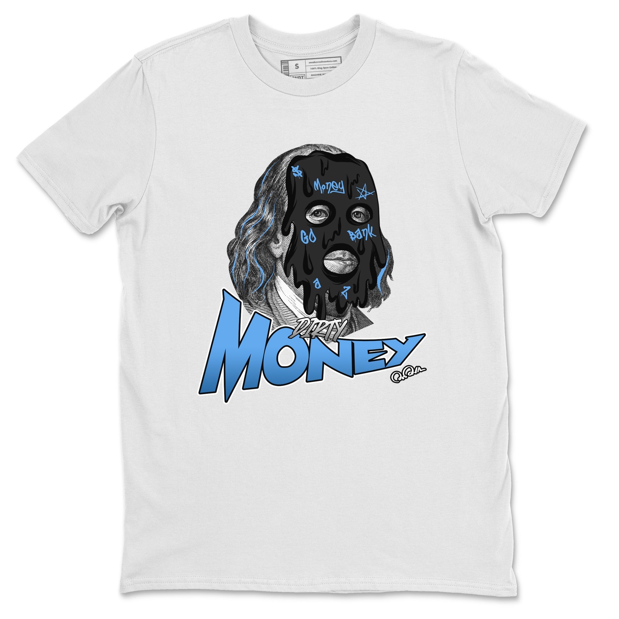 Dirty Money Unisex Tops - Air Jordan 1 UNC Toe