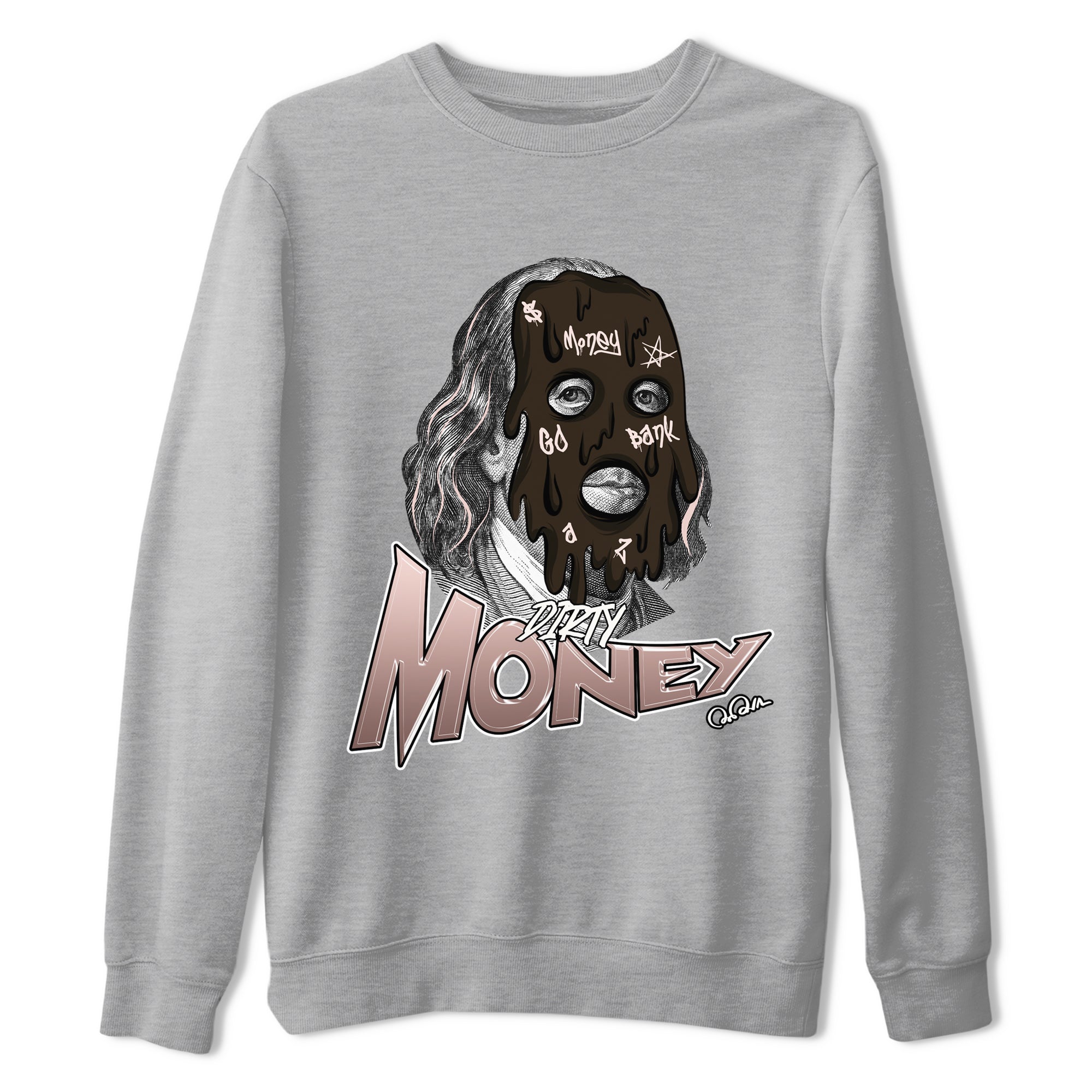 Dirty Money snkmatch Tee - Air Jordan 11 Neapolitan