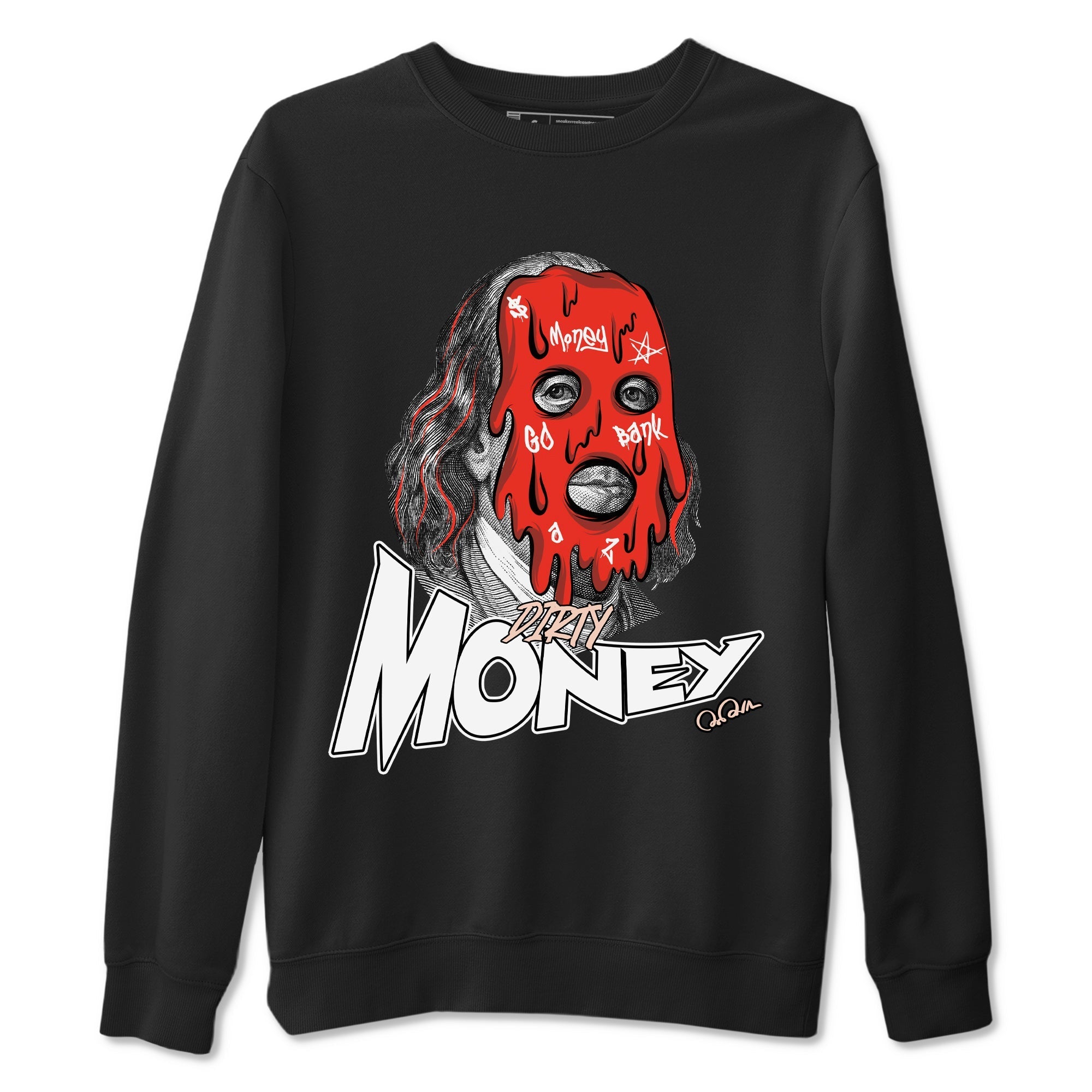 Dirty Money snkmatch Tees - Air Jordan 13 Dune Red