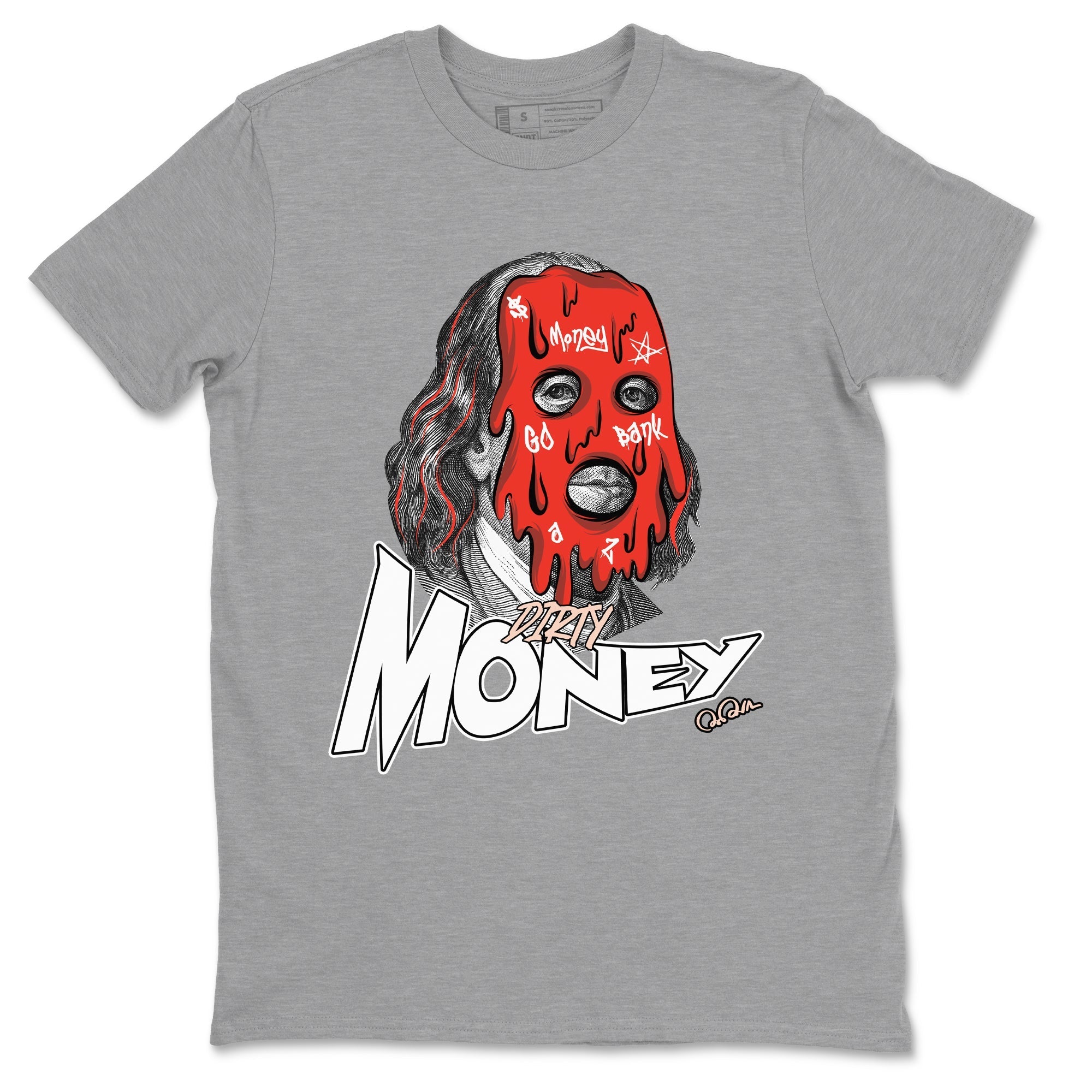 Dirty Money snkmatch Tees - Air Jordan 13 Dune Red