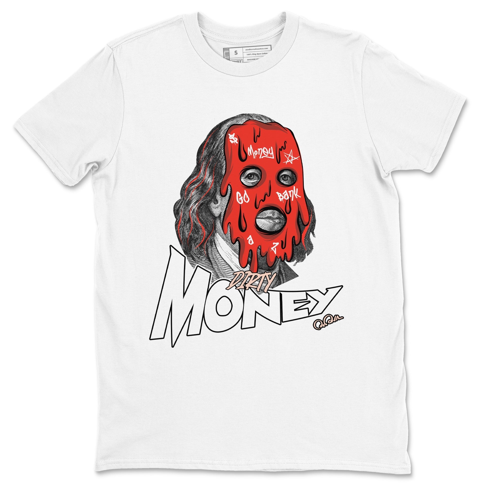 Dirty Money snkmatch Tees - Air Jordan 13 Dune Red