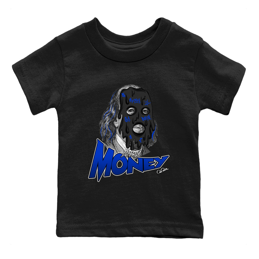 Dirty Money Kids Tops - Air Jordan 14 Laney
