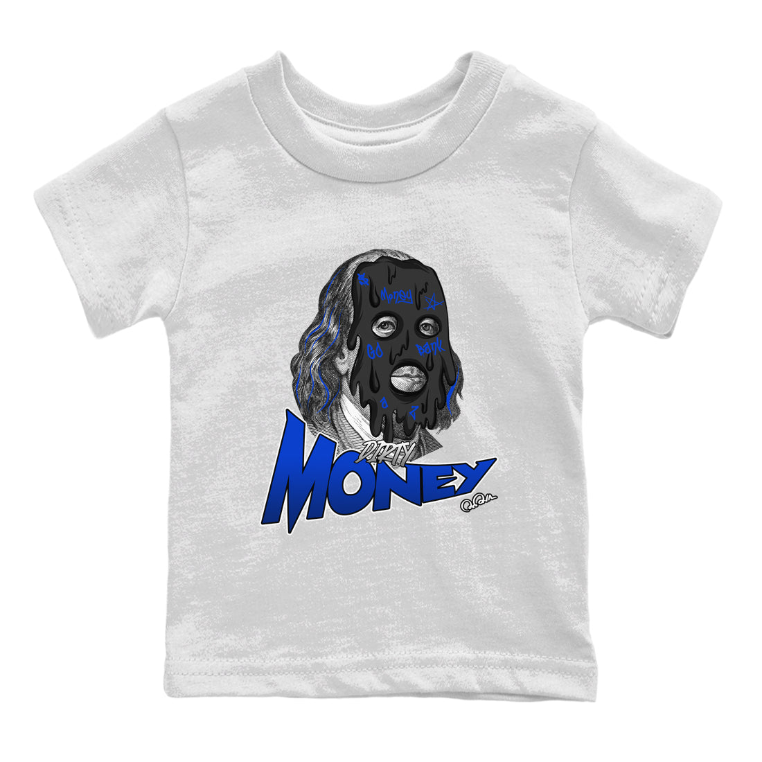 Dirty Money Kids Tops - Air Jordan 14 Laney