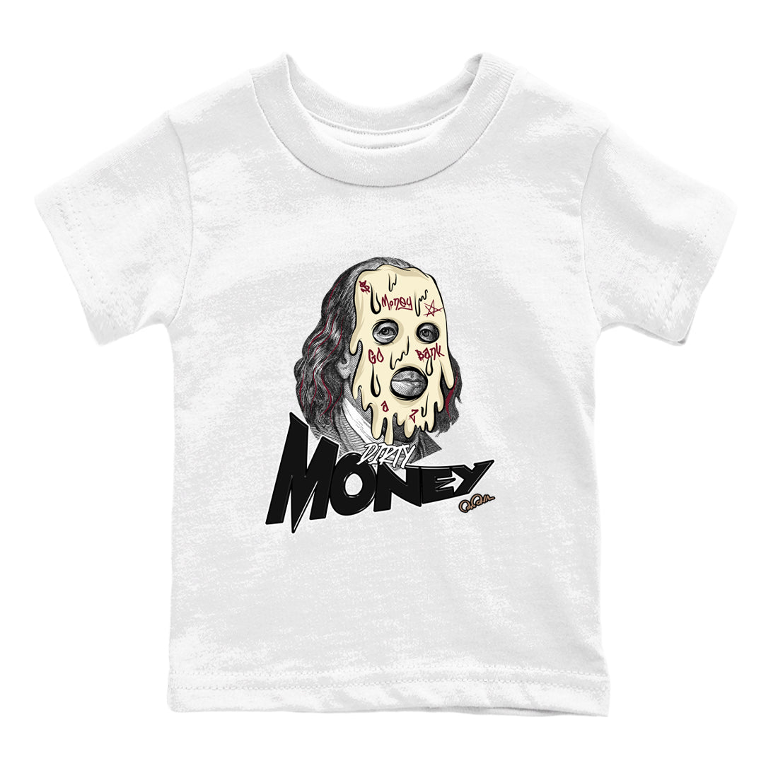Dirty Money snkmatch Tees Kids - Air Jordan 4 A Ma Maniere x Fossil Stone