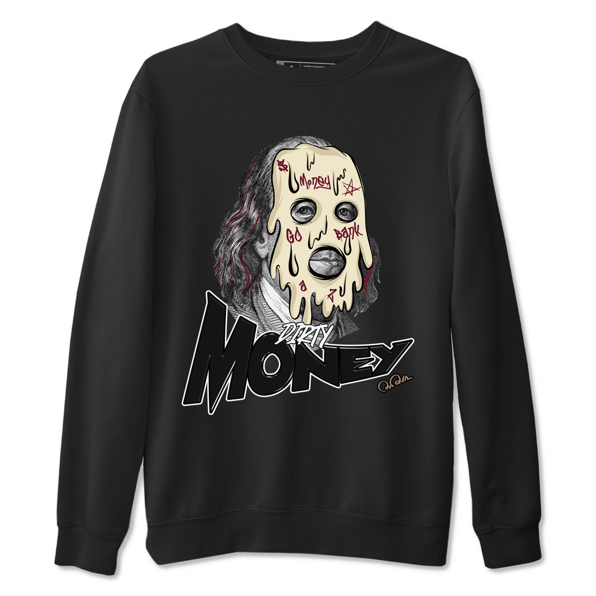 Dirty Money snkmatch Tees - Air Jordan 4 A Ma Maniere x Fossil Stone