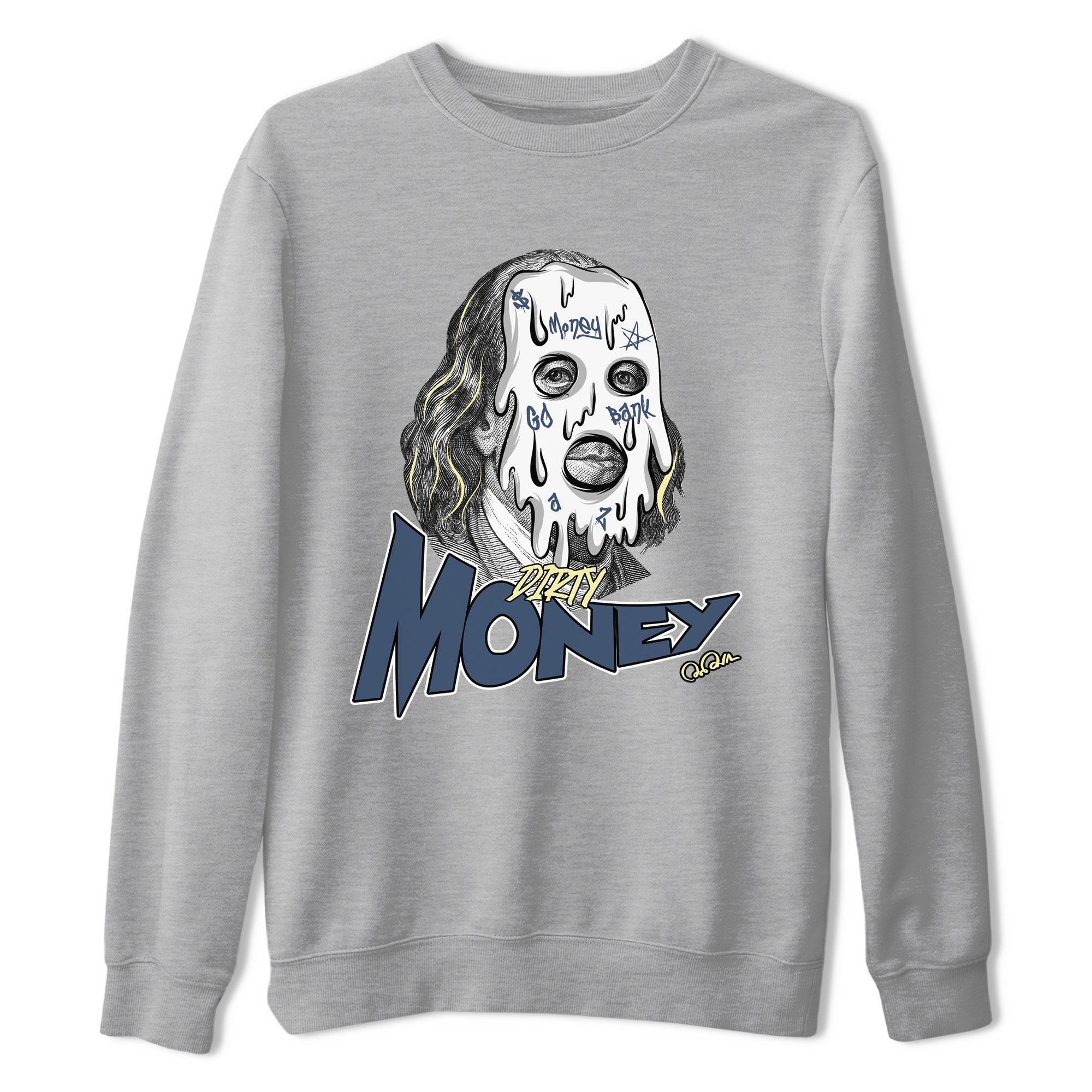 Dirty Money snkmatch Tee - Air Jordan 5 A Ma Maniere x Photon Dust