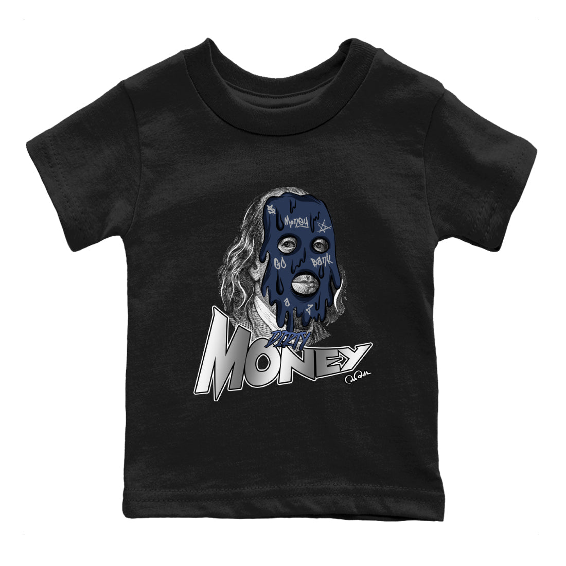 Dirty Money Kids Tops - Air Jordan 5 Georgetown