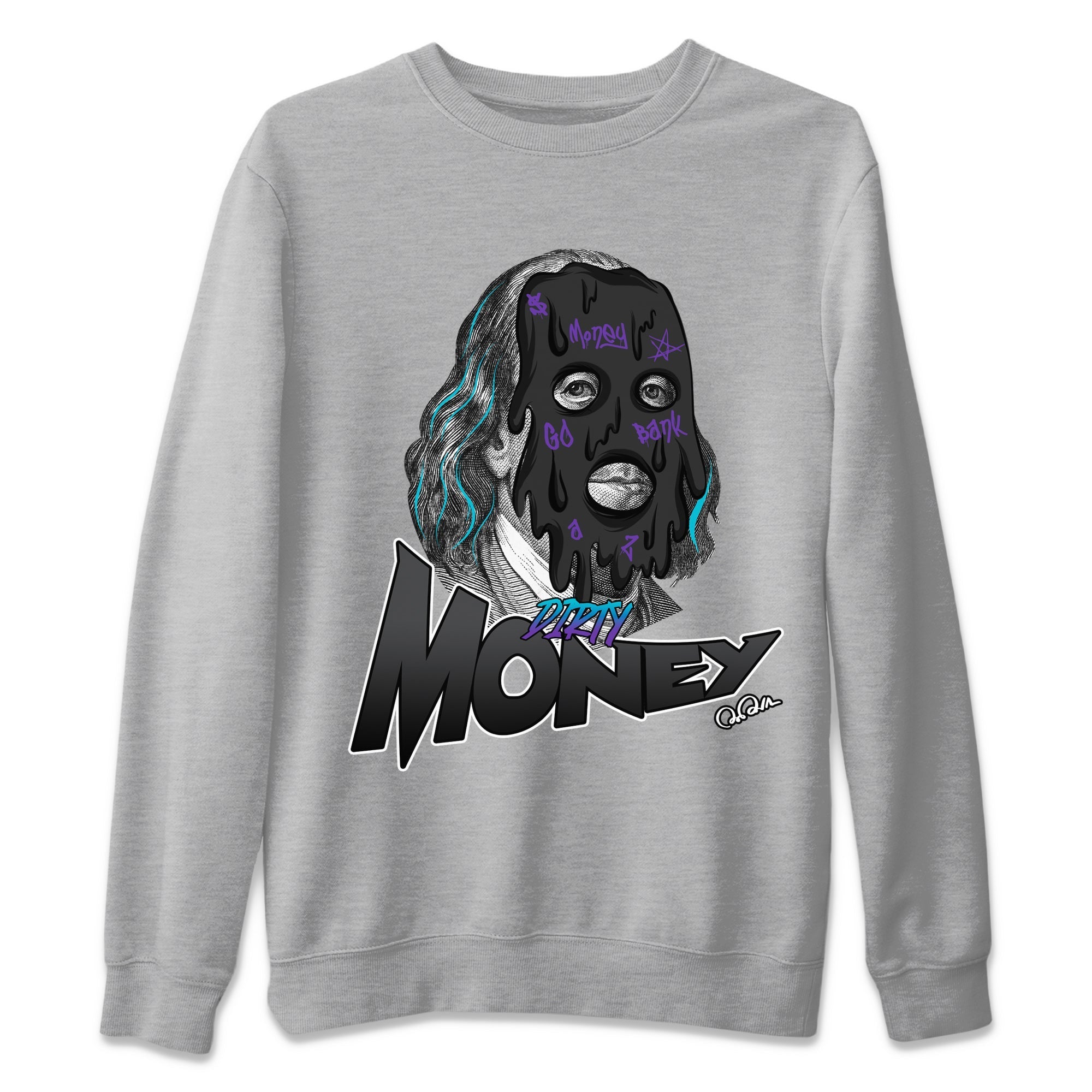 Dirty Money Unisex Tops - Air Jordan 6 Aqua