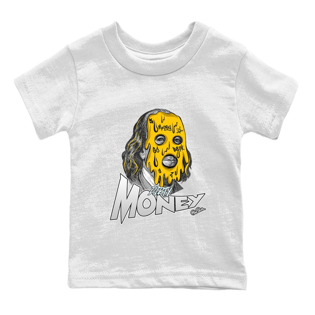 Dirty Money snkmatch Tee Kids - Air Jordan 6 Yellow Ochre