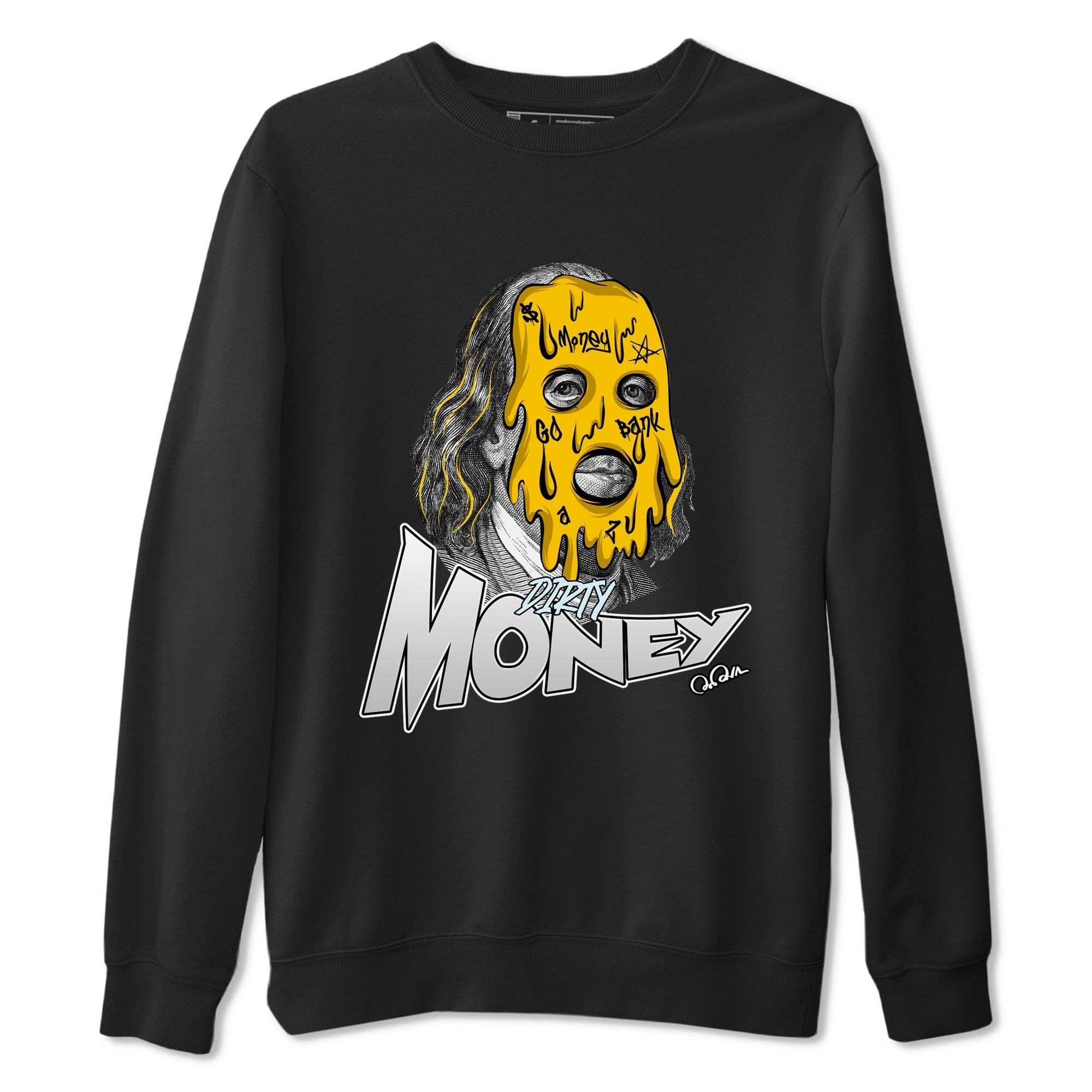 Dirty Money snkmatch Tee - Air Jordan 6 Yellow Ochre