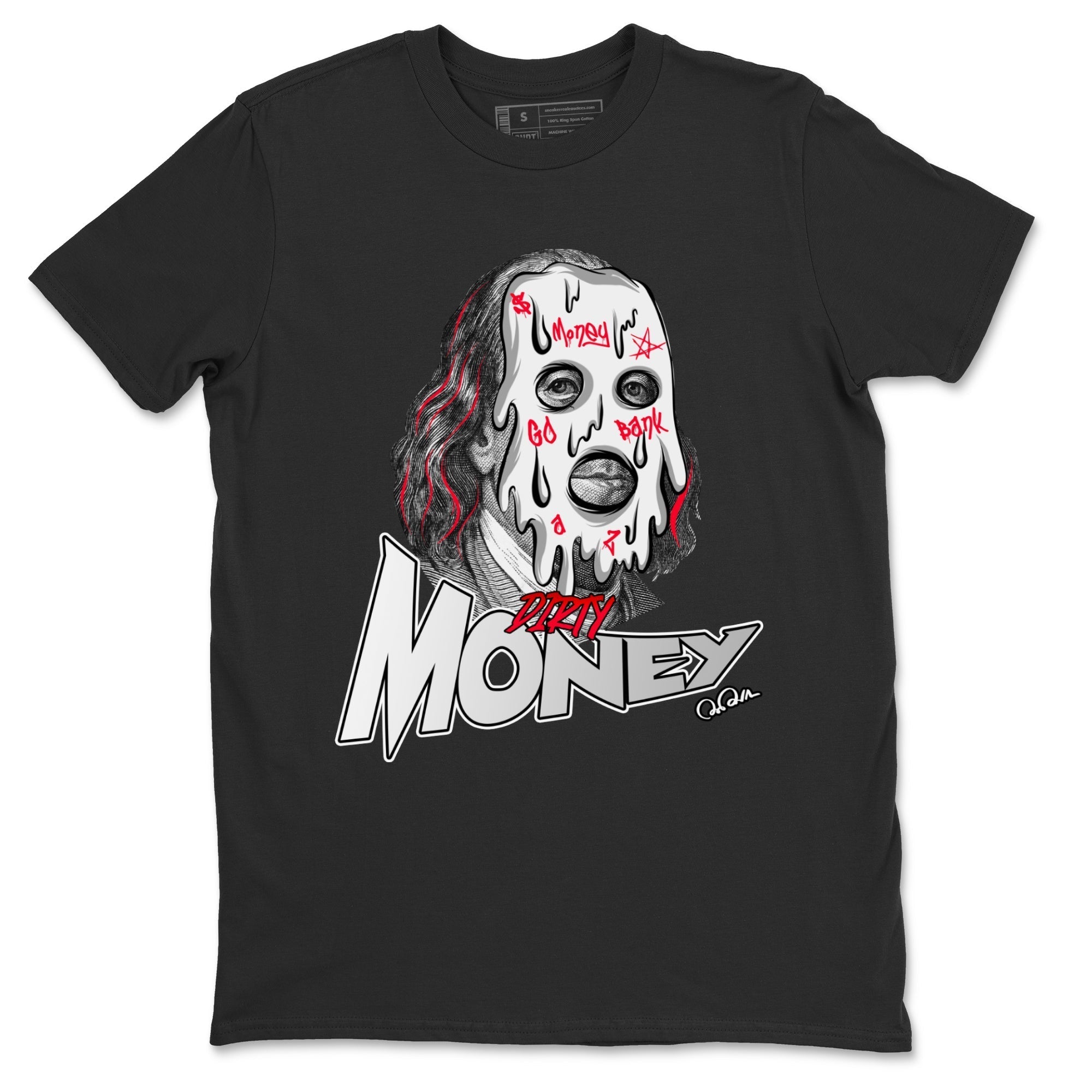 Dirty Money Unisex Tops - Air Jordan 7 White Infrared
