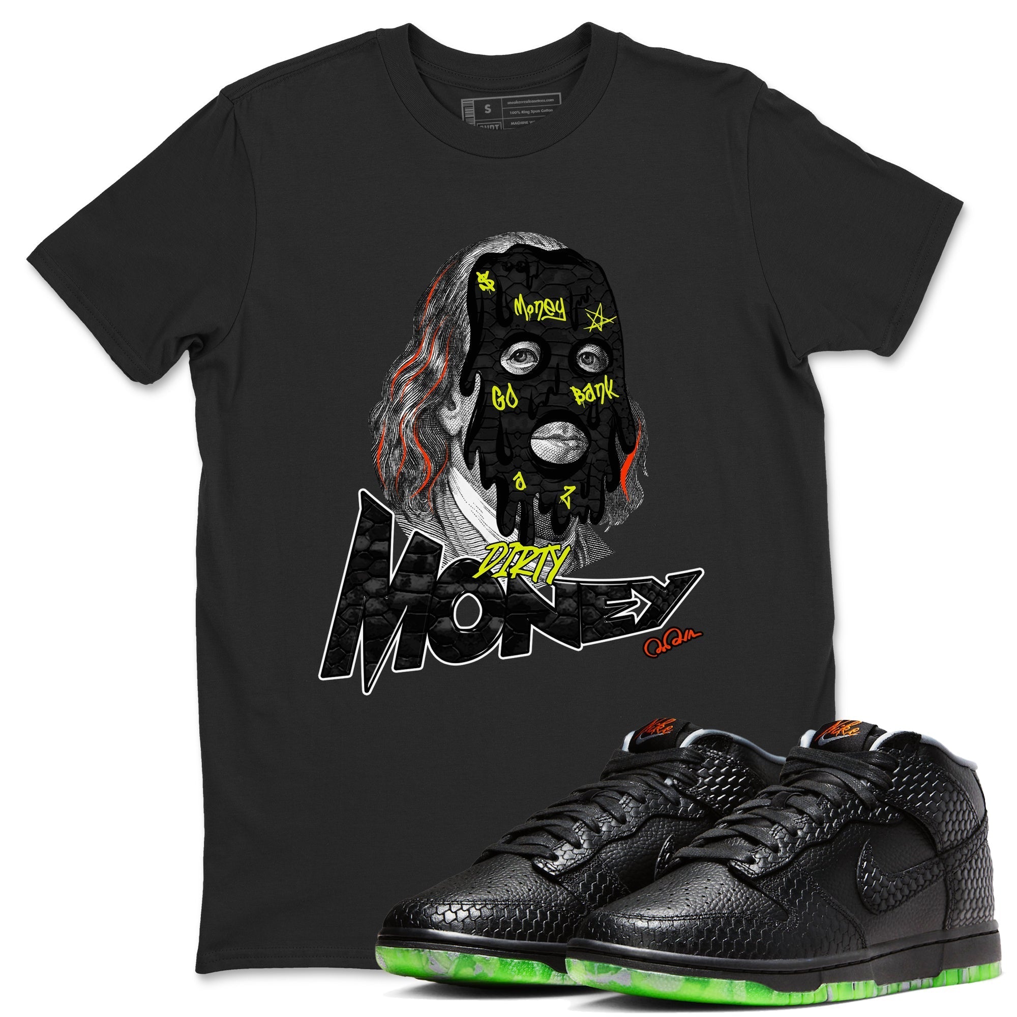 Dirty Money snkmatch Tee - Dunk Halloween