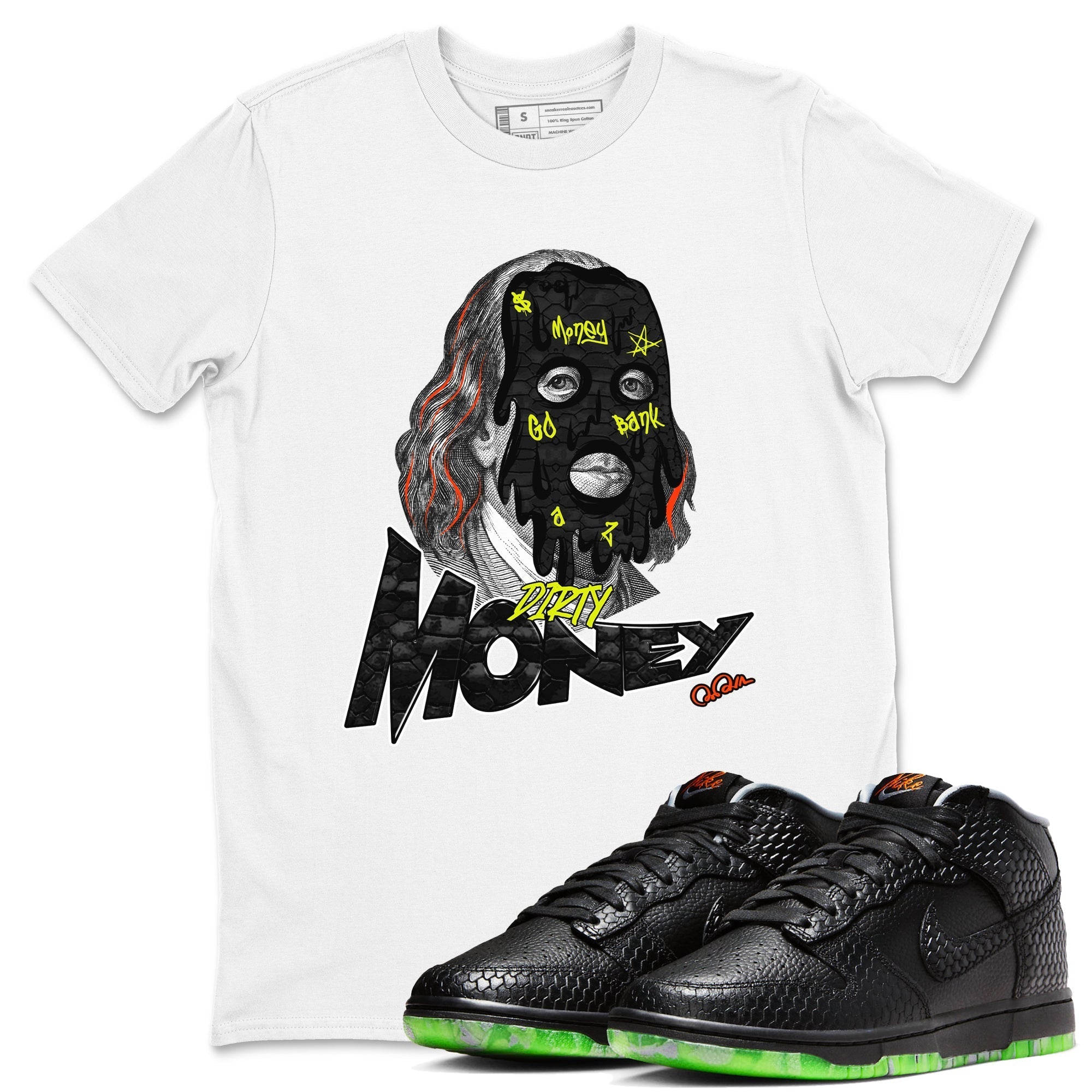Dirty Money snkmatch Tee - Dunk Halloween
