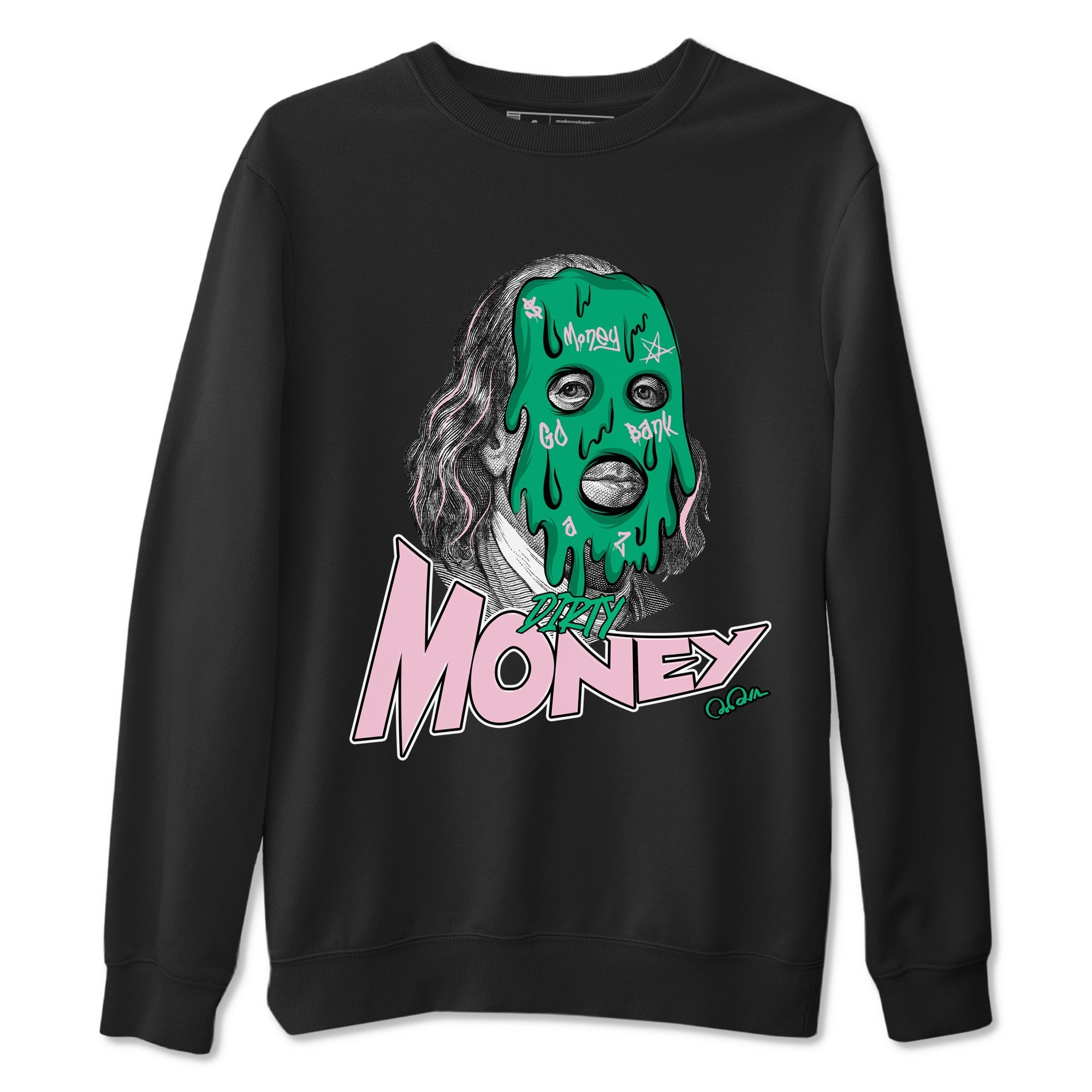 Dirty Money snkmatch Tees - Dunk Medium Soft Pink Malachite