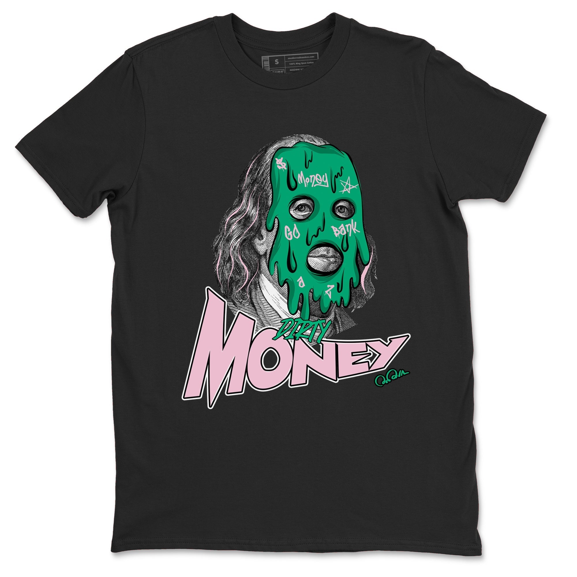 Dirty Money snkmatch Tees - Dunk Medium Soft Pink Malachite