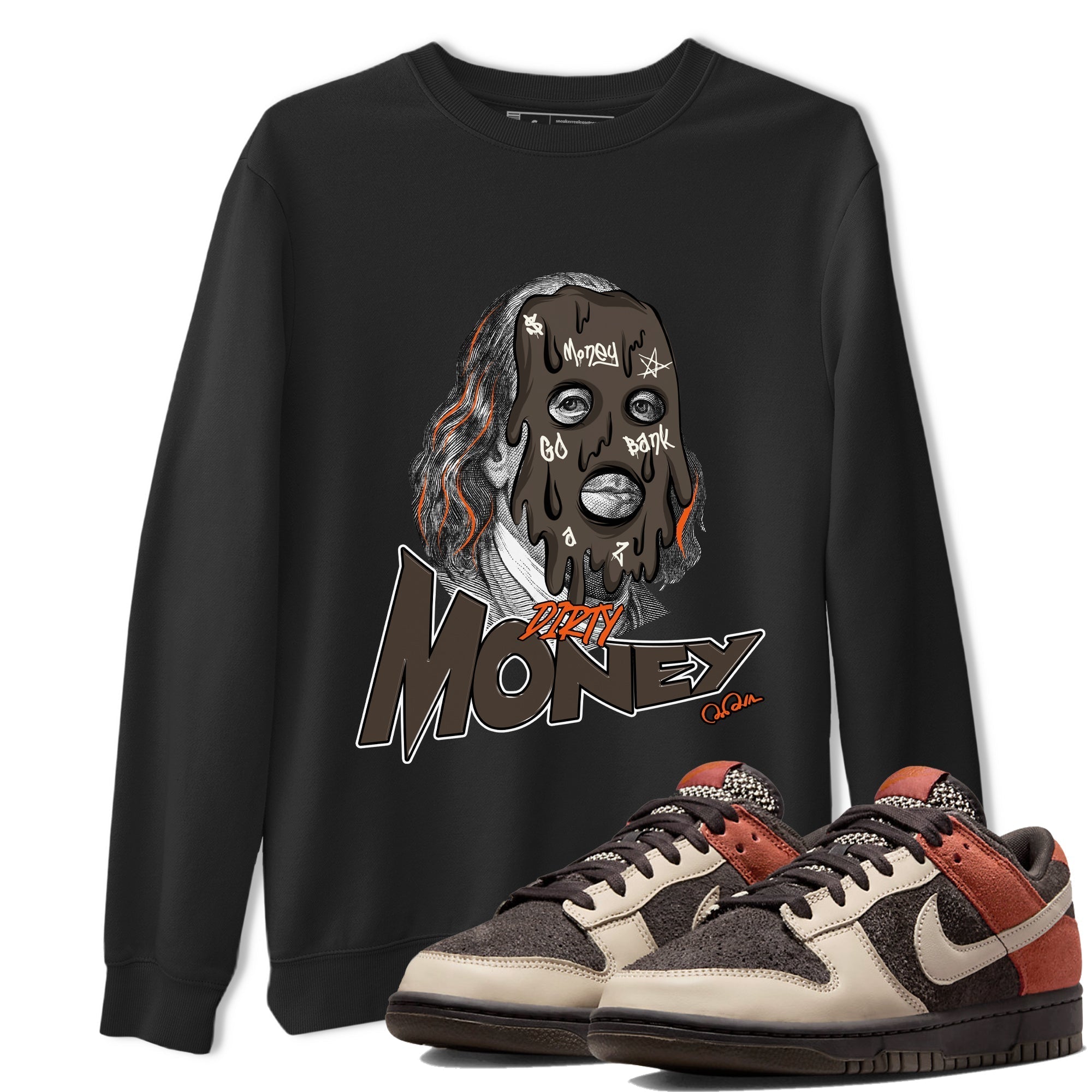 Dirty Money snkmatch Tee - Dunk Red Panda