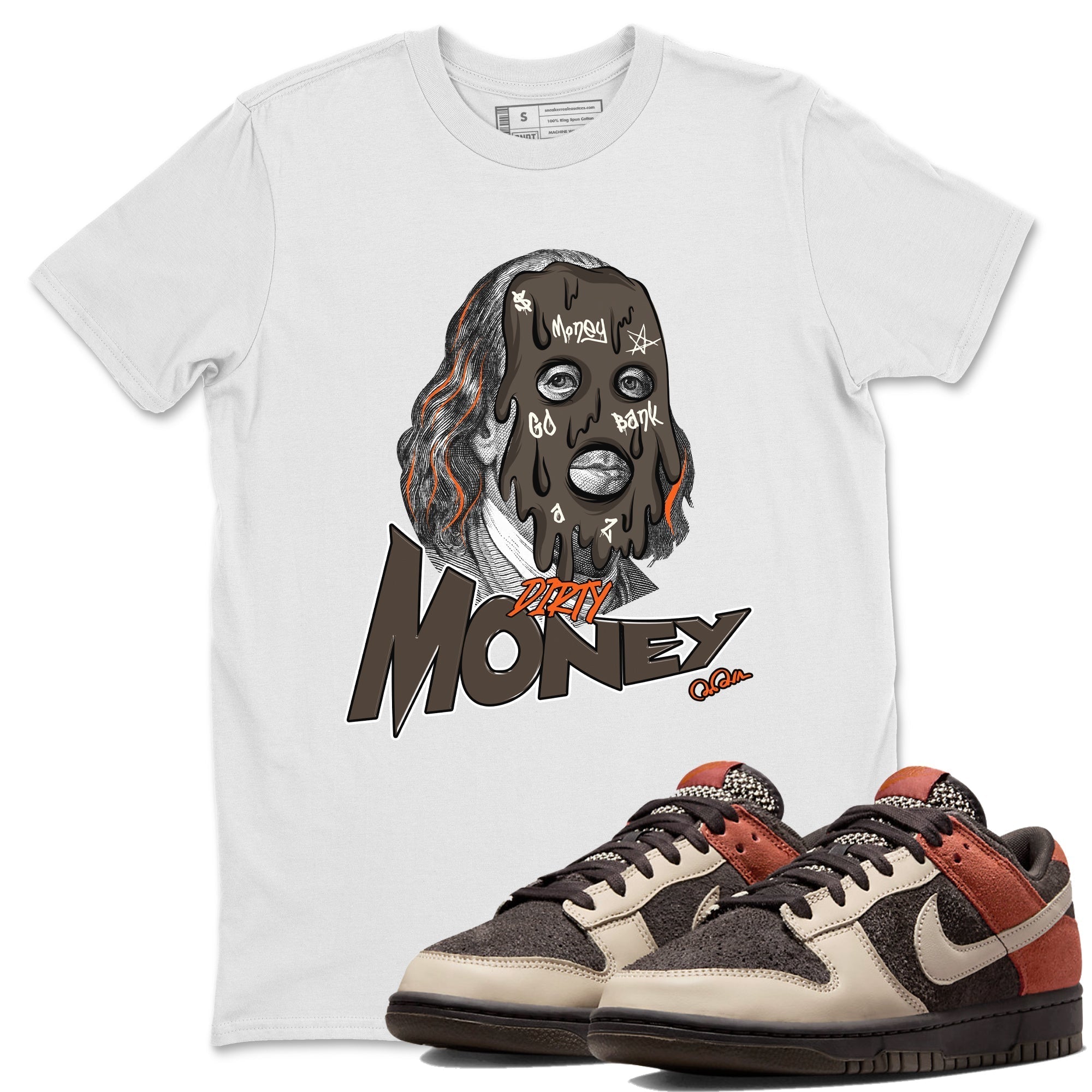 Dirty Money snkmatch Tee - Dunk Red Panda