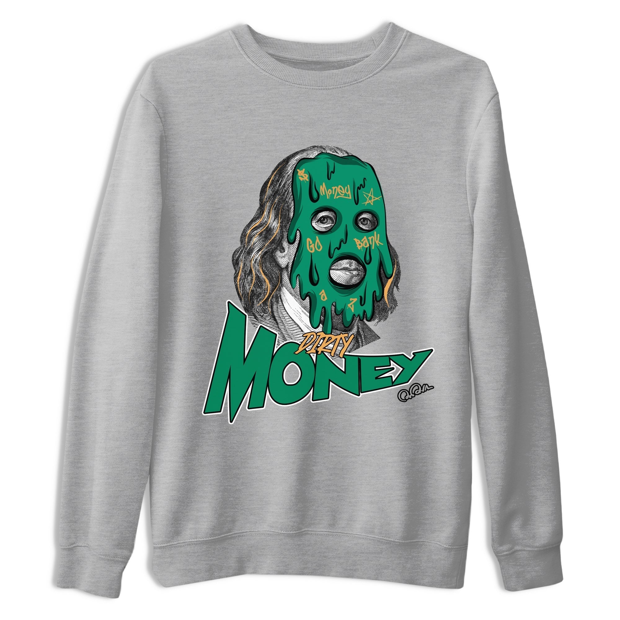 Dirty Money snkmatch Tee - Samba Collegiate Green Gum