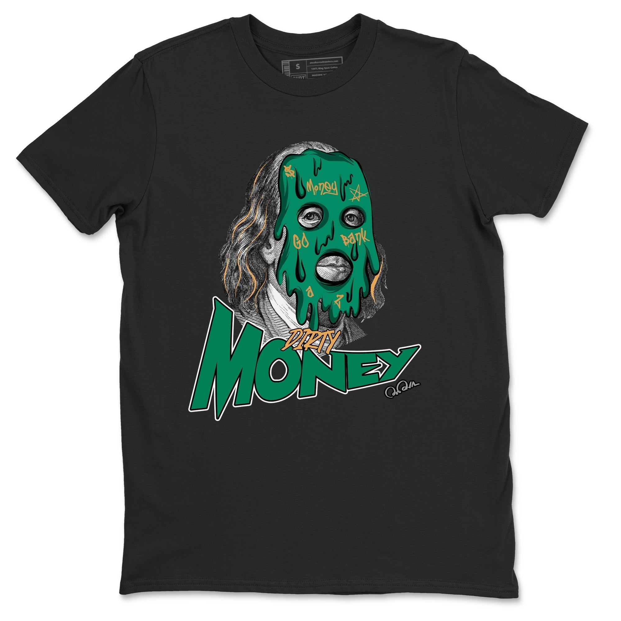 Dirty Money snkmatch Tee - Samba Collegiate Green Gum