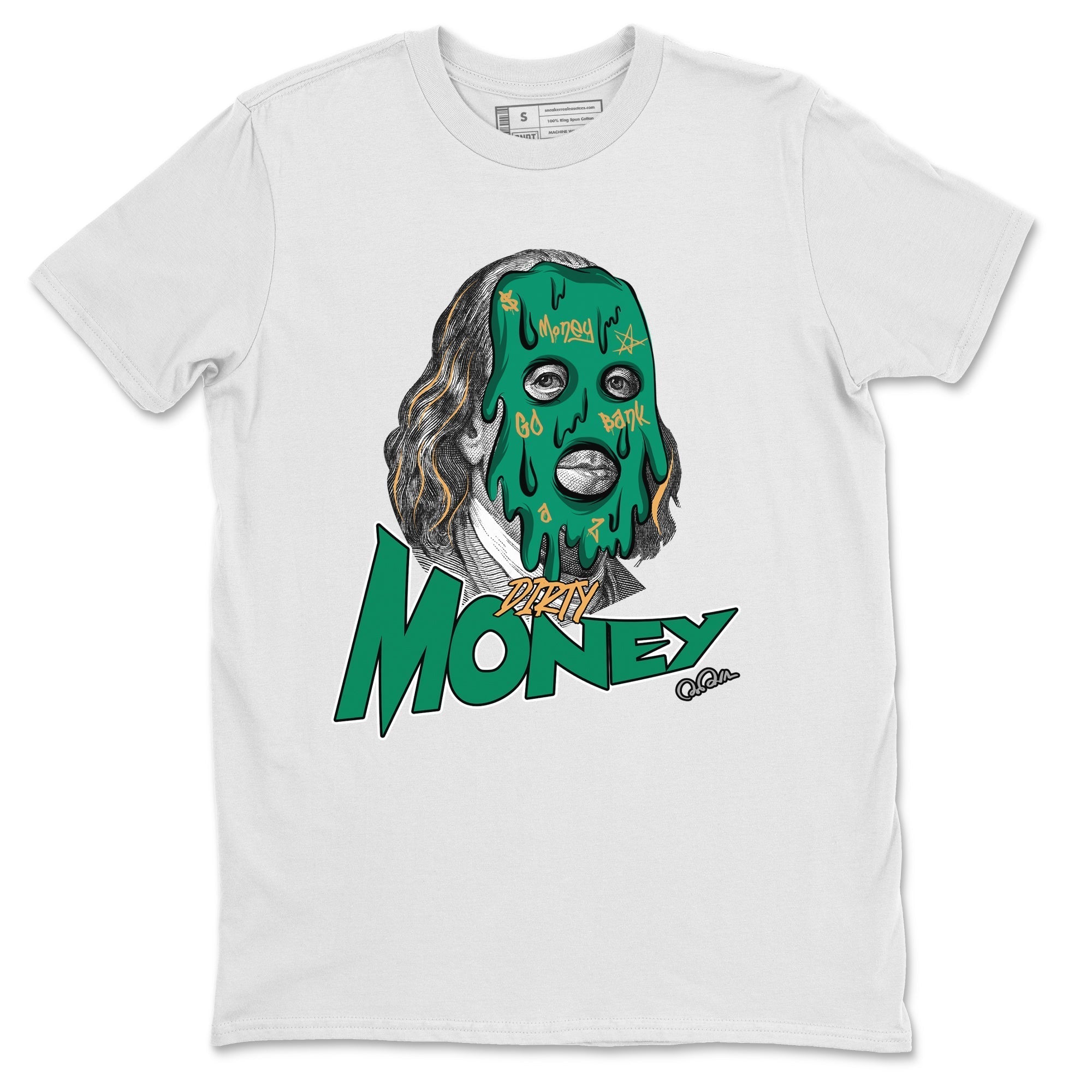 Dirty Money snkmatch Tee - Samba Collegiate Green Gum