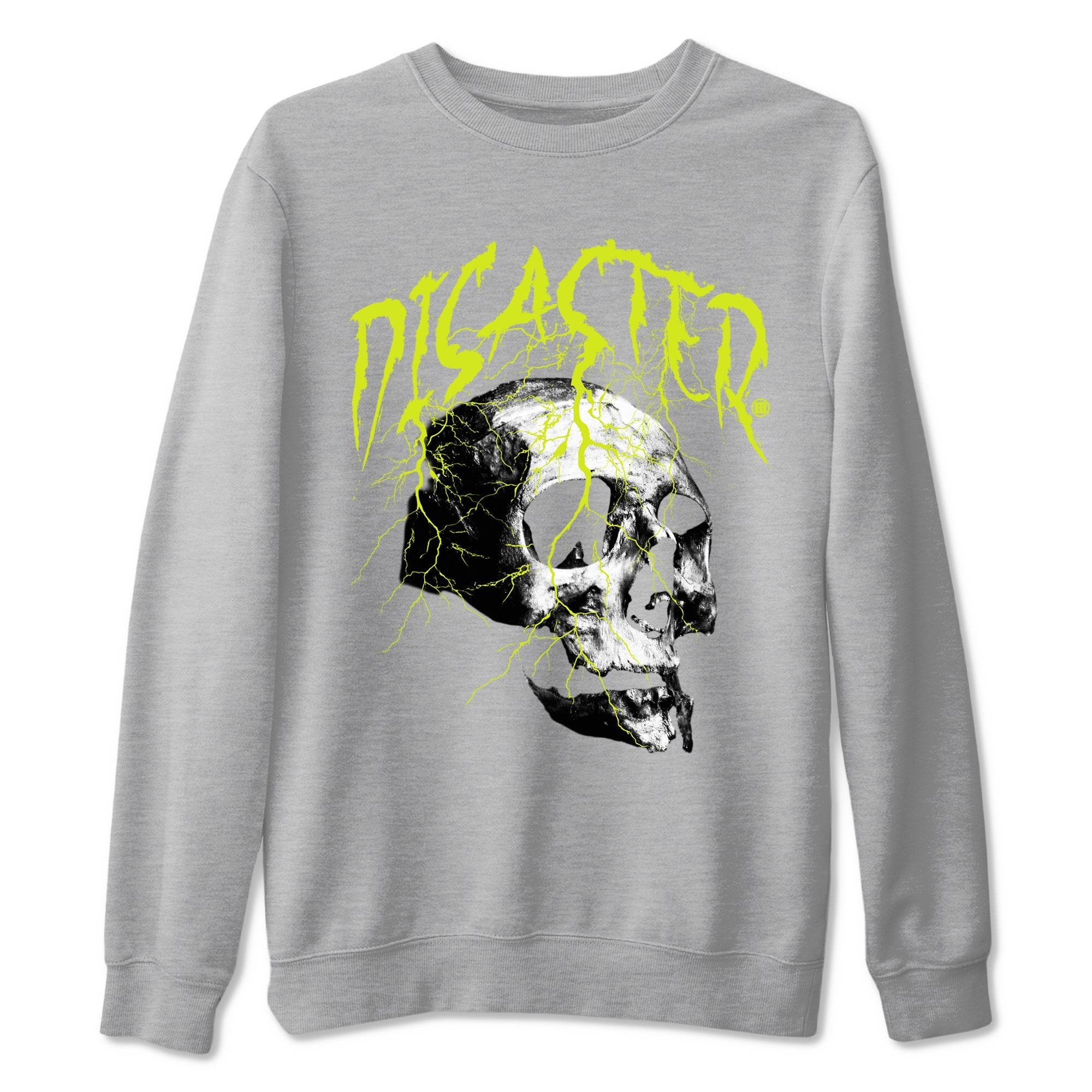 Disaster Skull snkmatch Tees - Air Foamposite One Black Volt