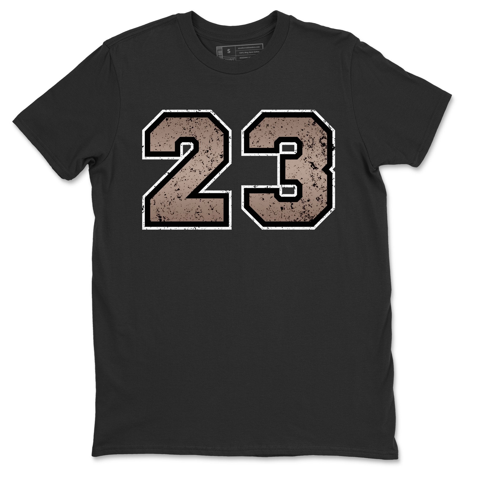Distressed 23 Unisex Tops - Air Jordan 4 Taupe Haze