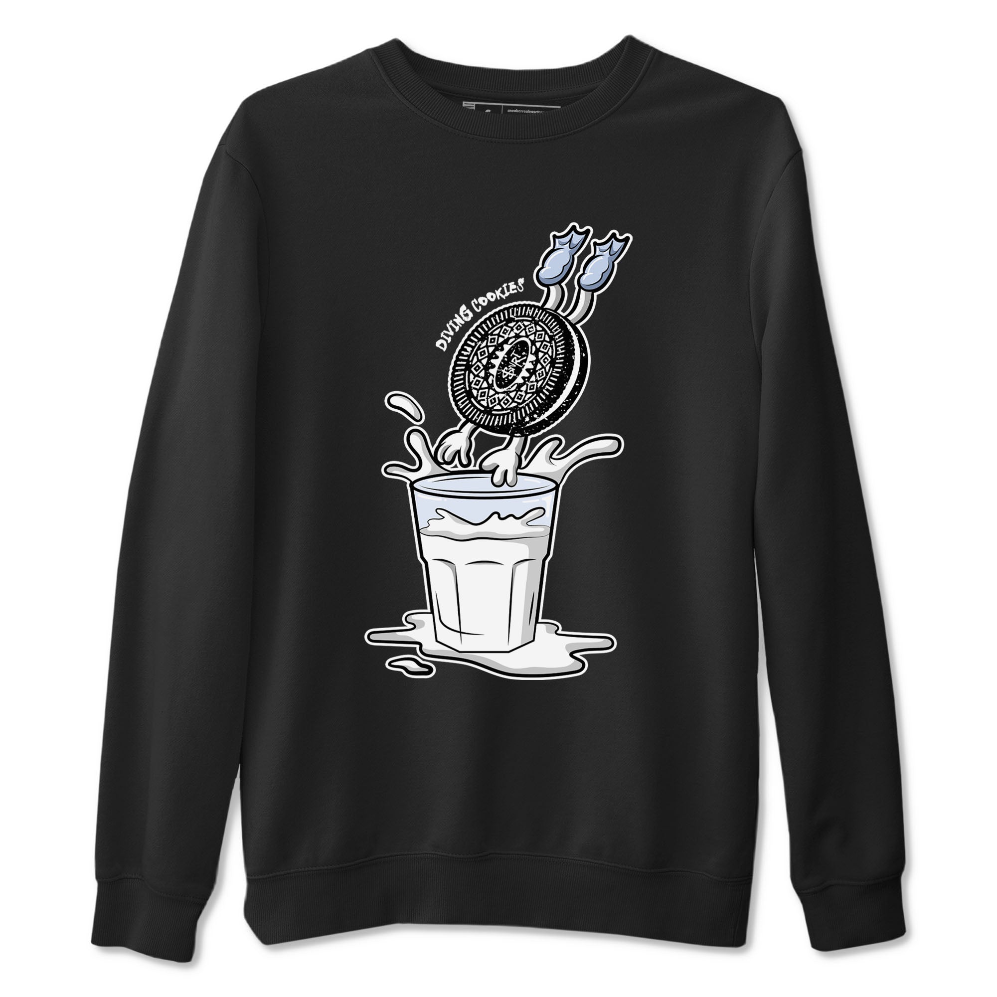 Diving Cookies snkmatch Tees - Air Jordan 6 White Black