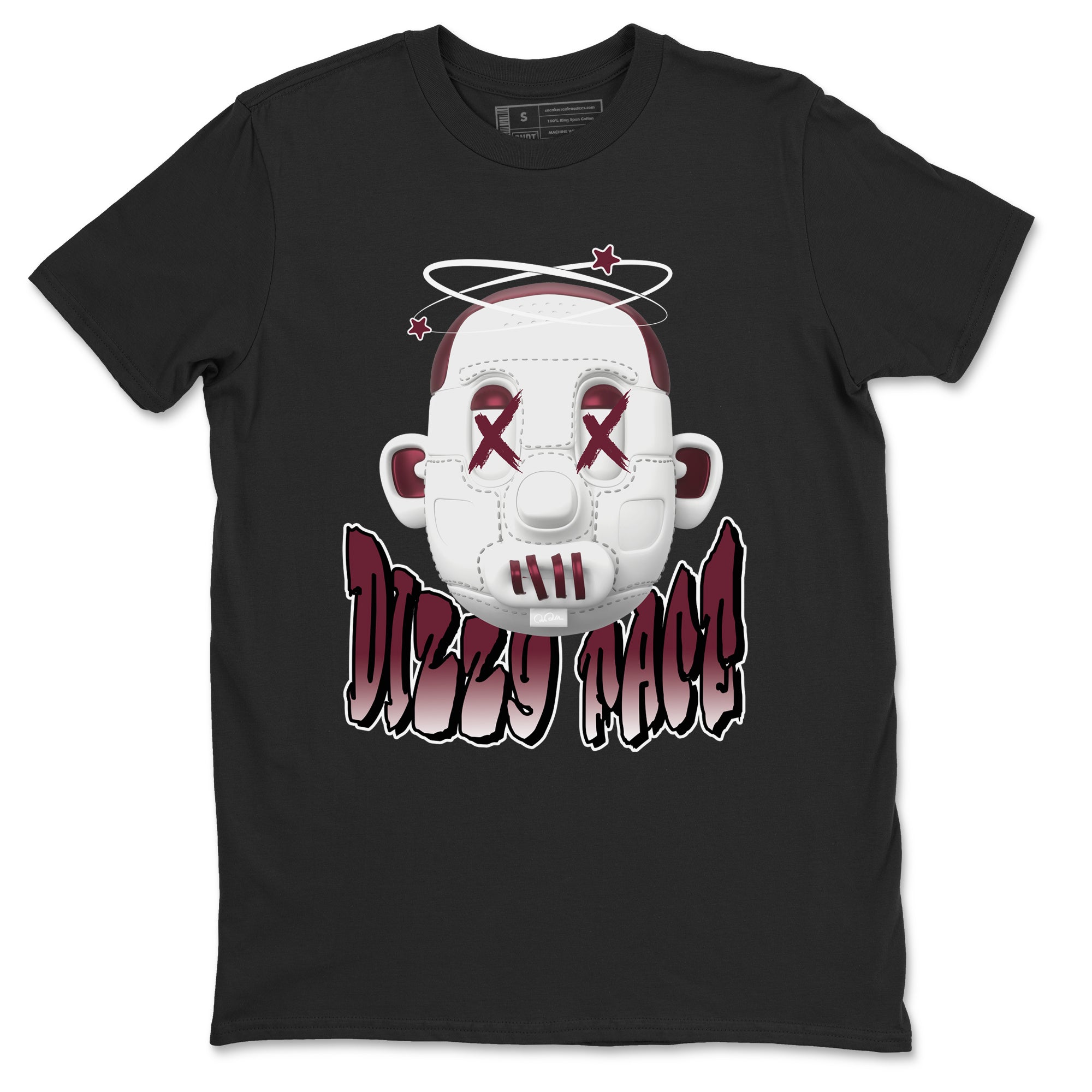 Dizzy Face snkmatch Tee - Air Jordan 1 Metallic Burgundy
