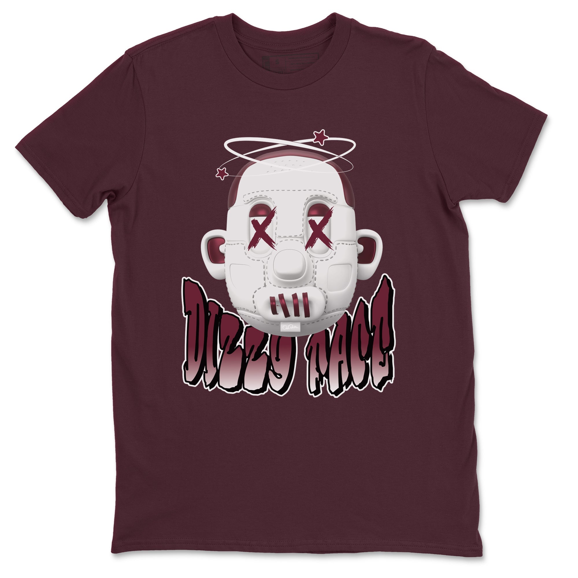 Dizzy Face snkmatch Tee - Air Jordan 1 Metallic Burgundy
