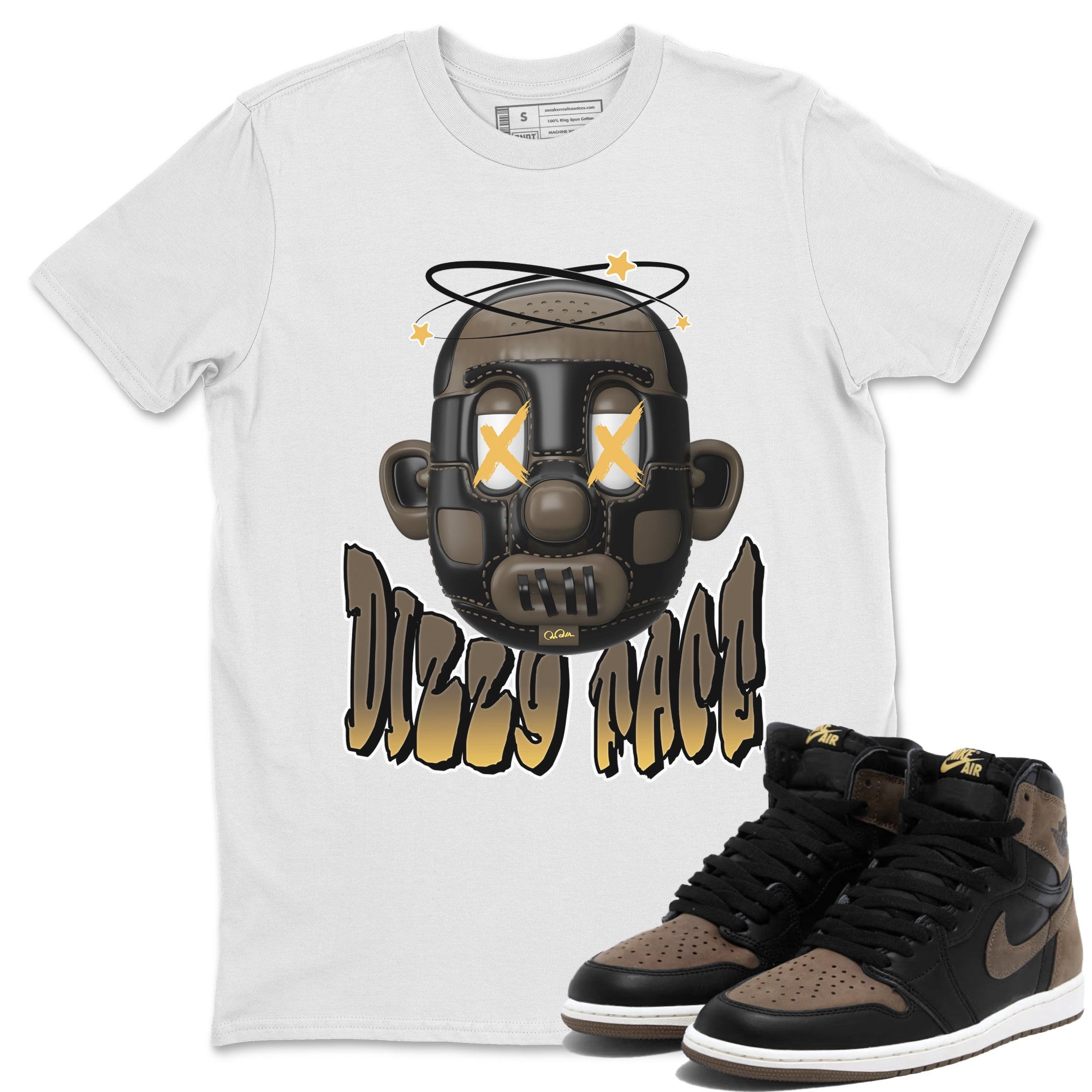 Dizzy Face snkmatch Tee - Air Jordan 1 Palomino