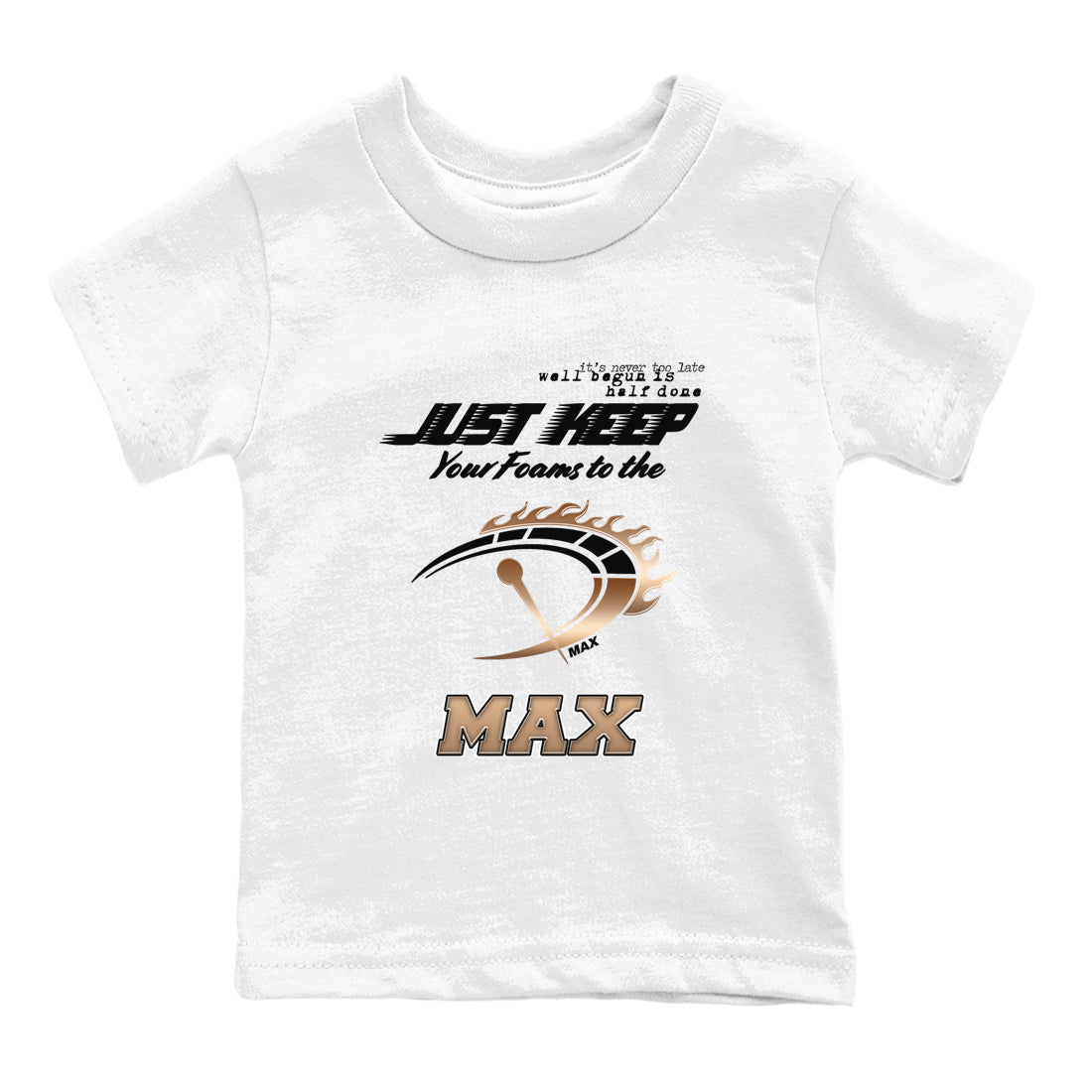 Do It To The Max snkmatch Tees Kids - Air Foamposite One Metallic Copper