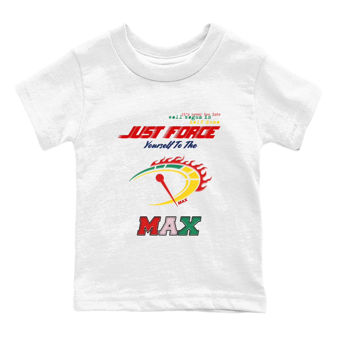 Do It To The Max snkmatch Tees Kids - Air Force 3 Blue Void and Tour Yellow