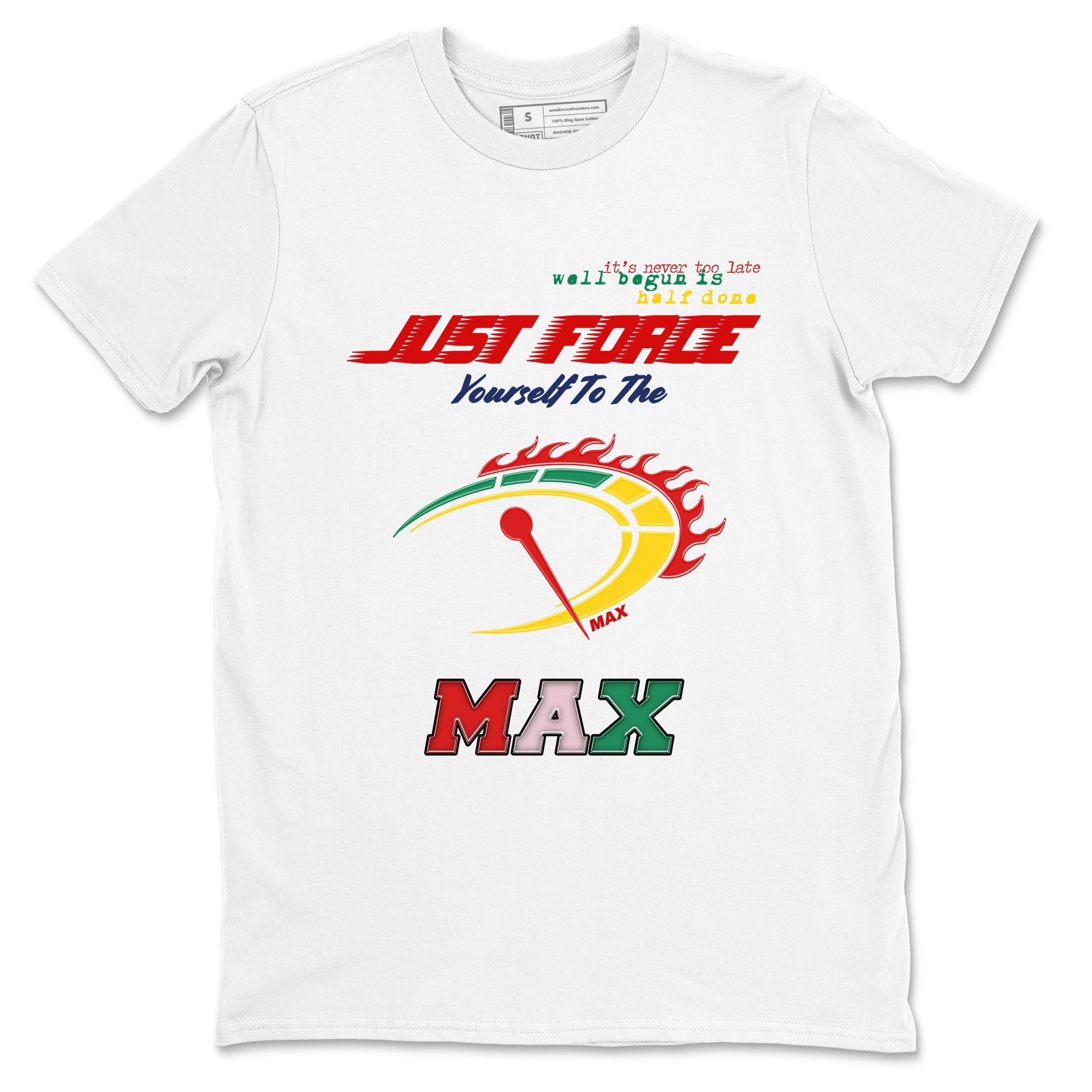 Do It To The Max snkmatch Tees - Air Force 3 Blue Void and Tour Yellow