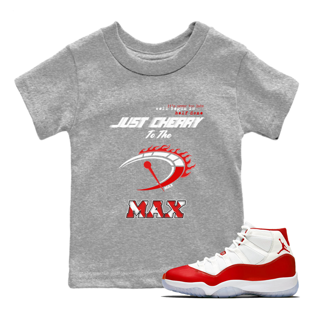 Do It To The Max snkmatch Tees Kids - Air Jordan 11 Cherry