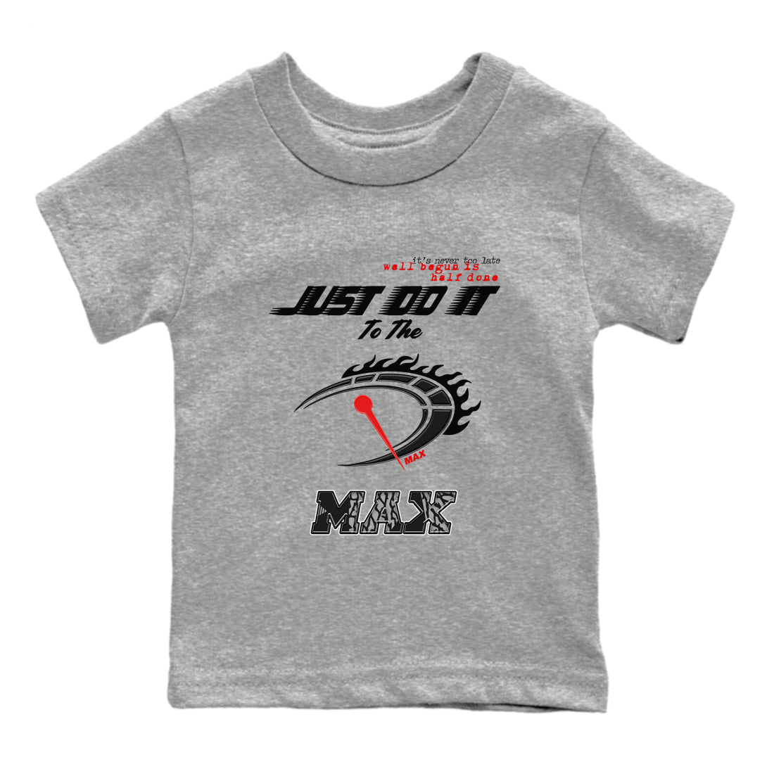 Do It To The Max snkmatch Tees Kids - Air Jordan 3 Black Cement