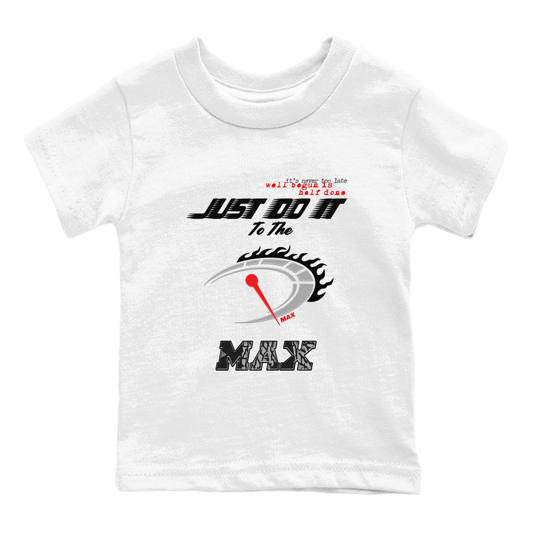 Do It To The Max snkmatch Tees Kids - Air Jordan 3 Black Cement