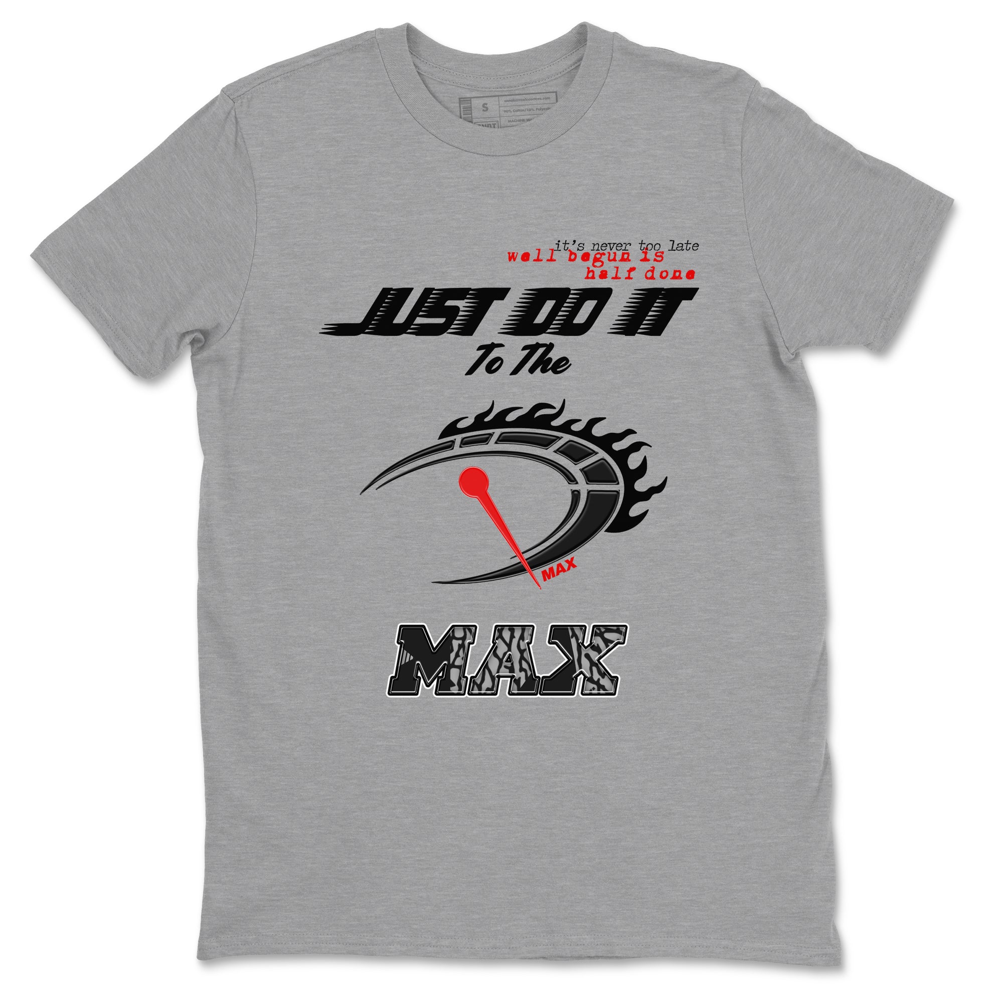 Do It To The Max snkmatch Tees - Air Jordan 3 Black Cement
