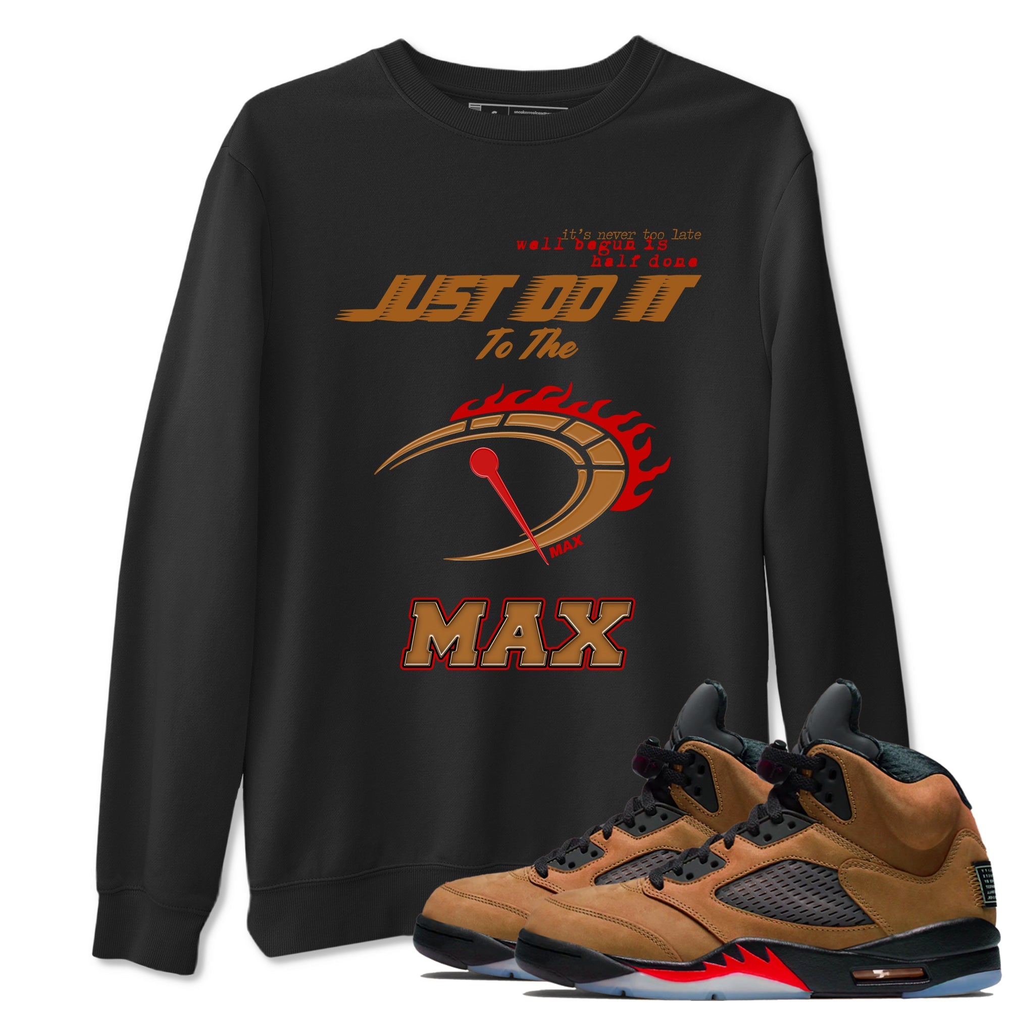 Do It To The Max snkmatch Tees - Air Jordan 5 Archaeo Brown
