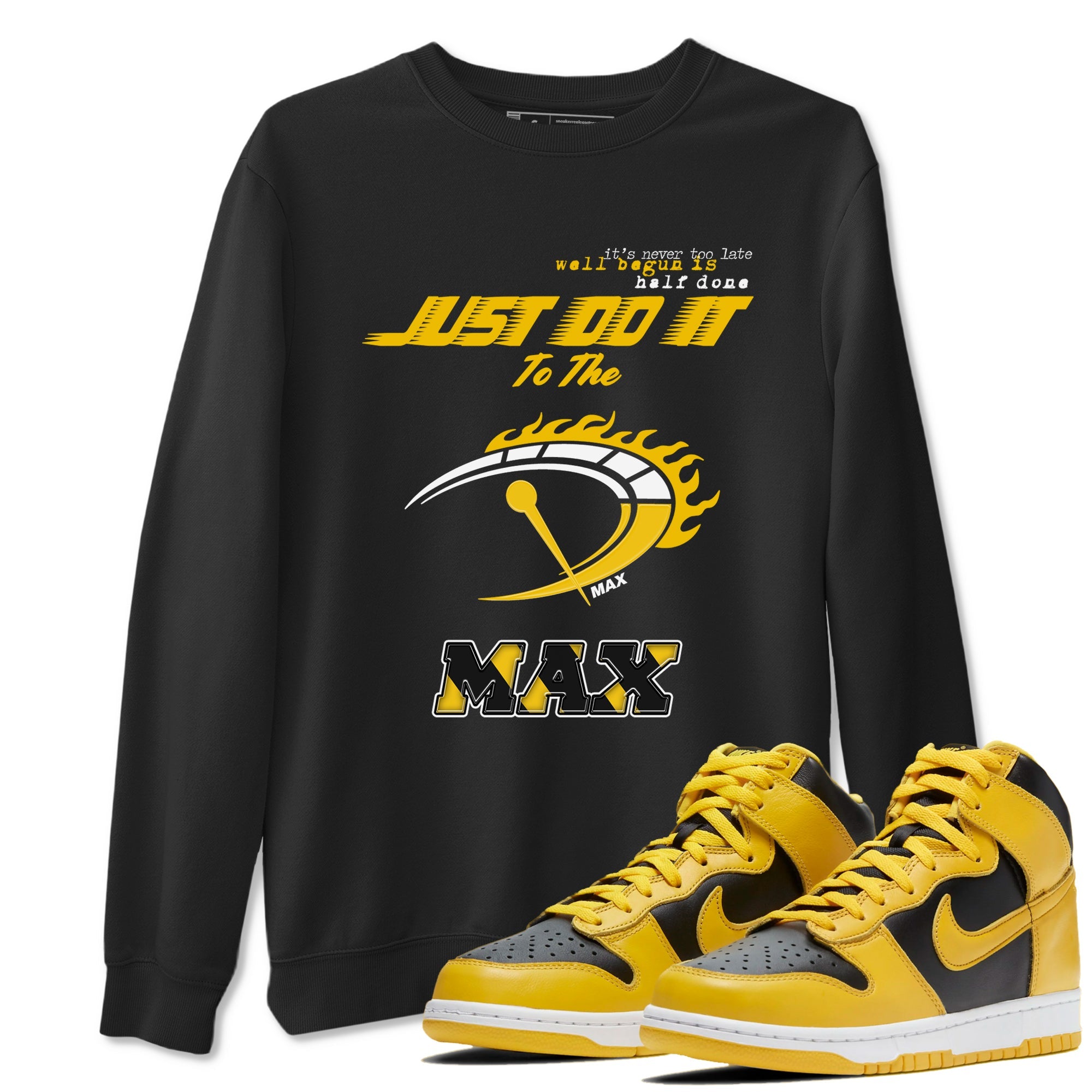 Do It To The Max snkmatch Tees - Dunk High Pollen