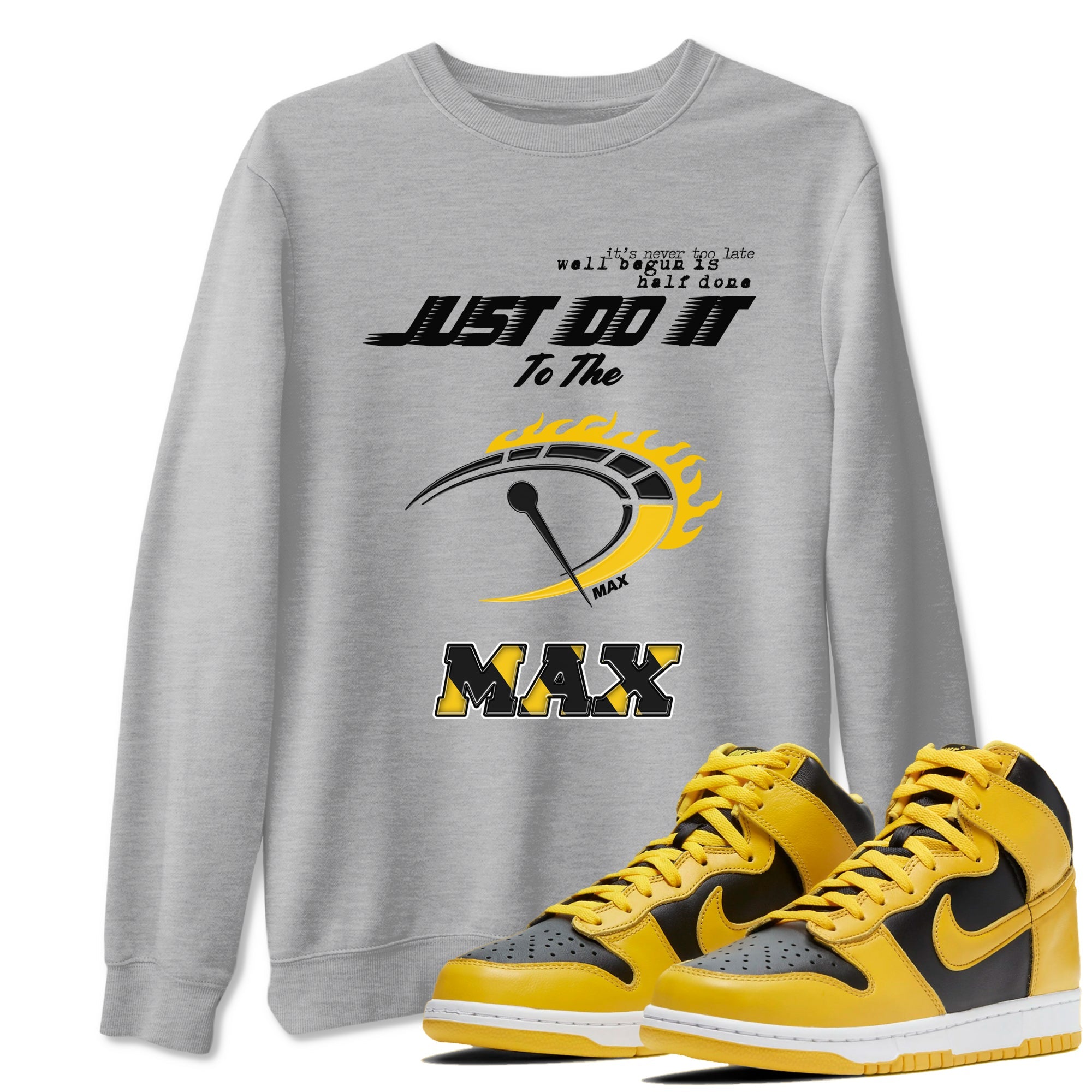 Do It To The Max snkmatch Tees - Dunk High Pollen