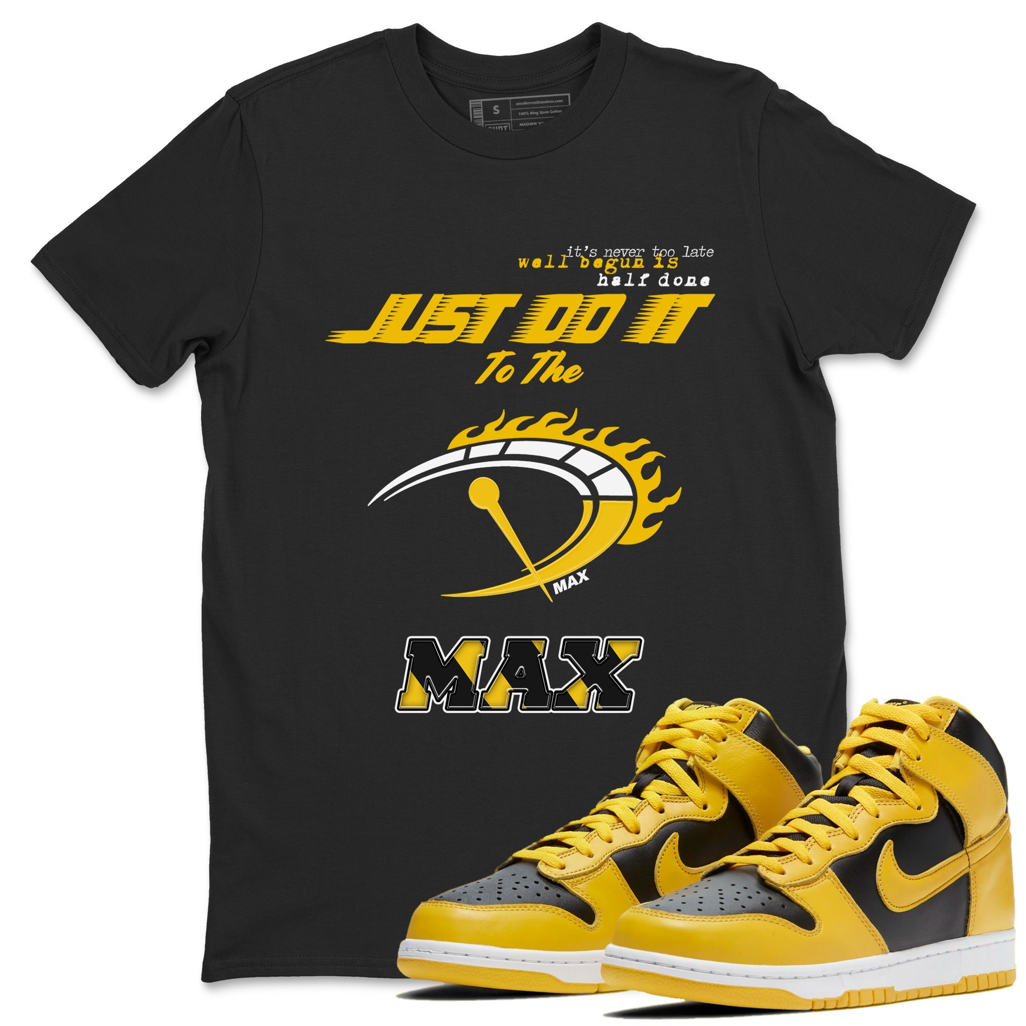 Do It To The Max snkmatch Tees - Dunk High Pollen