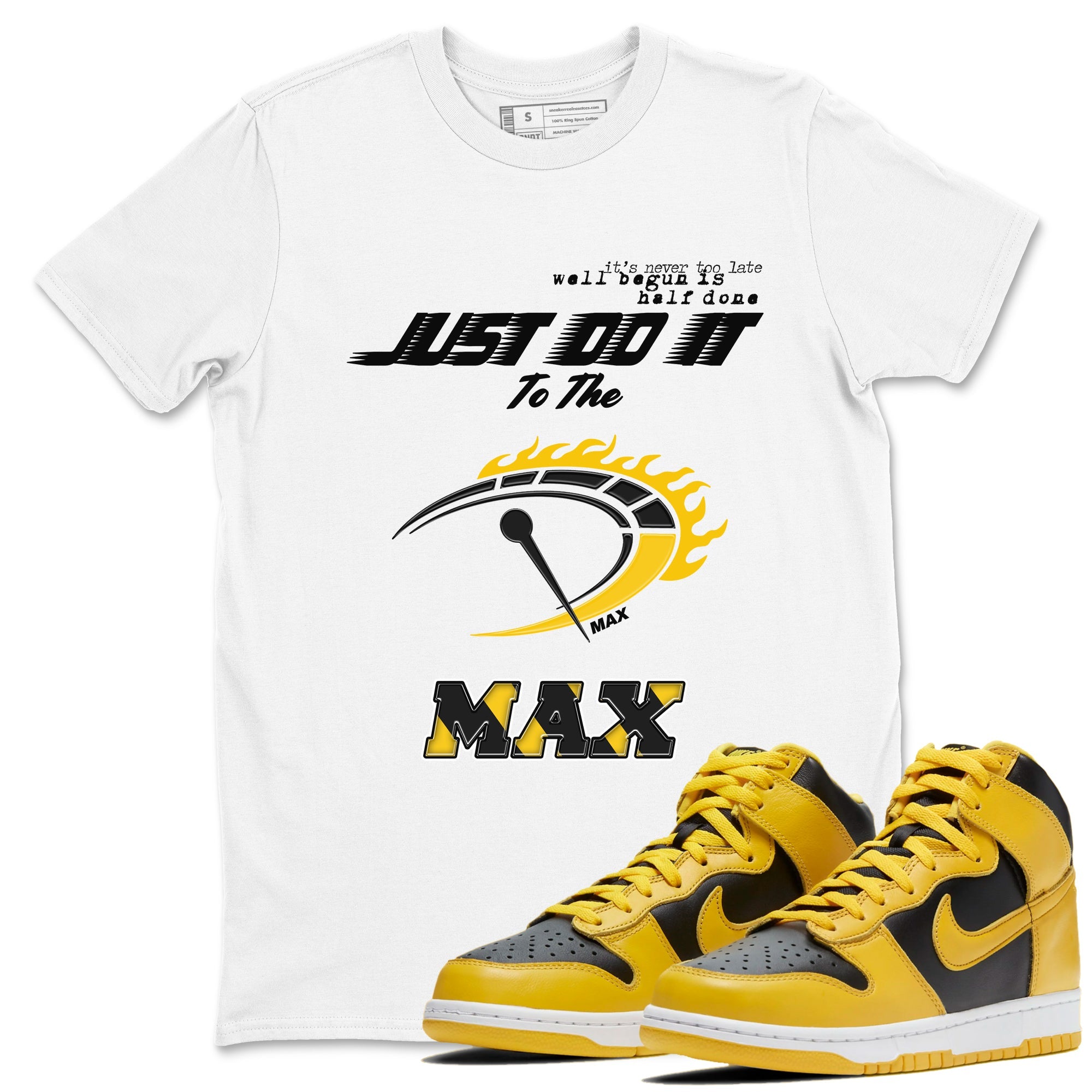 Do It To The Max snkmatch Tees - Dunk High Pollen