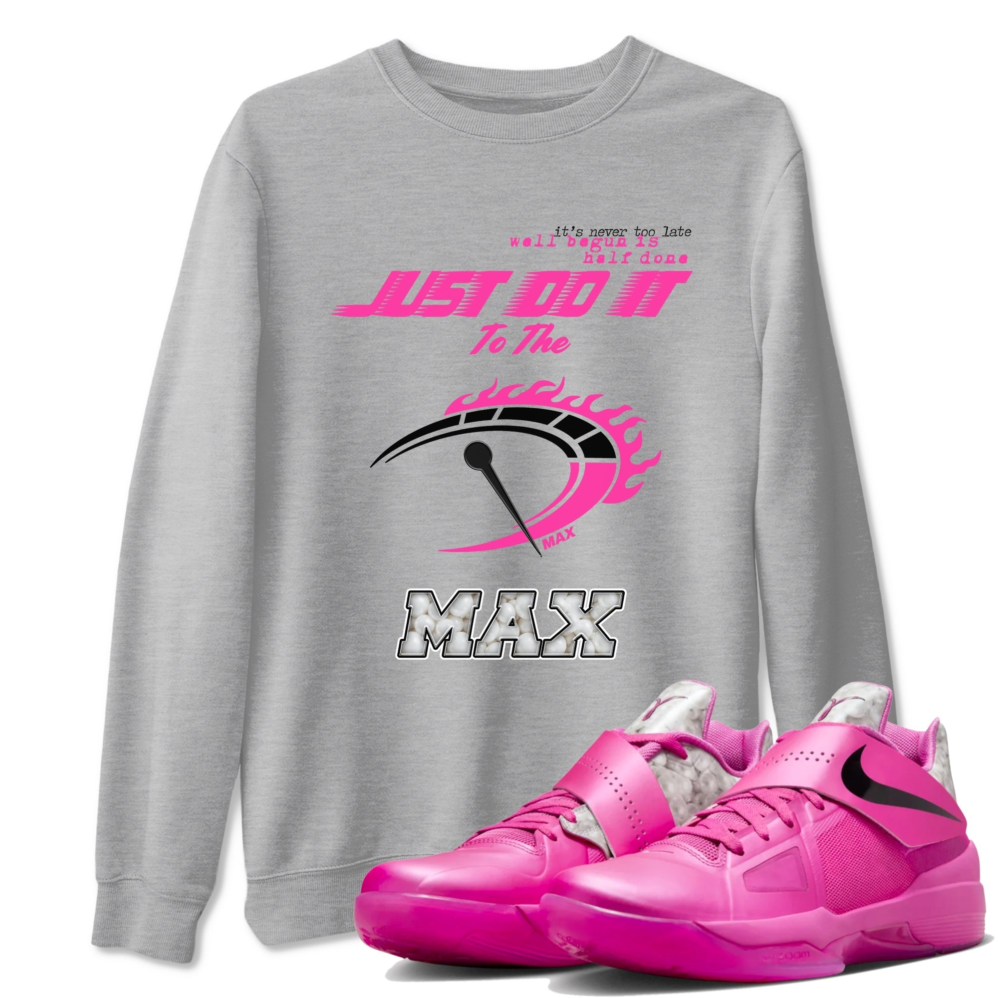 Do It To The Max snkmatch Tees - Nike KD 4 Aunt Pearl