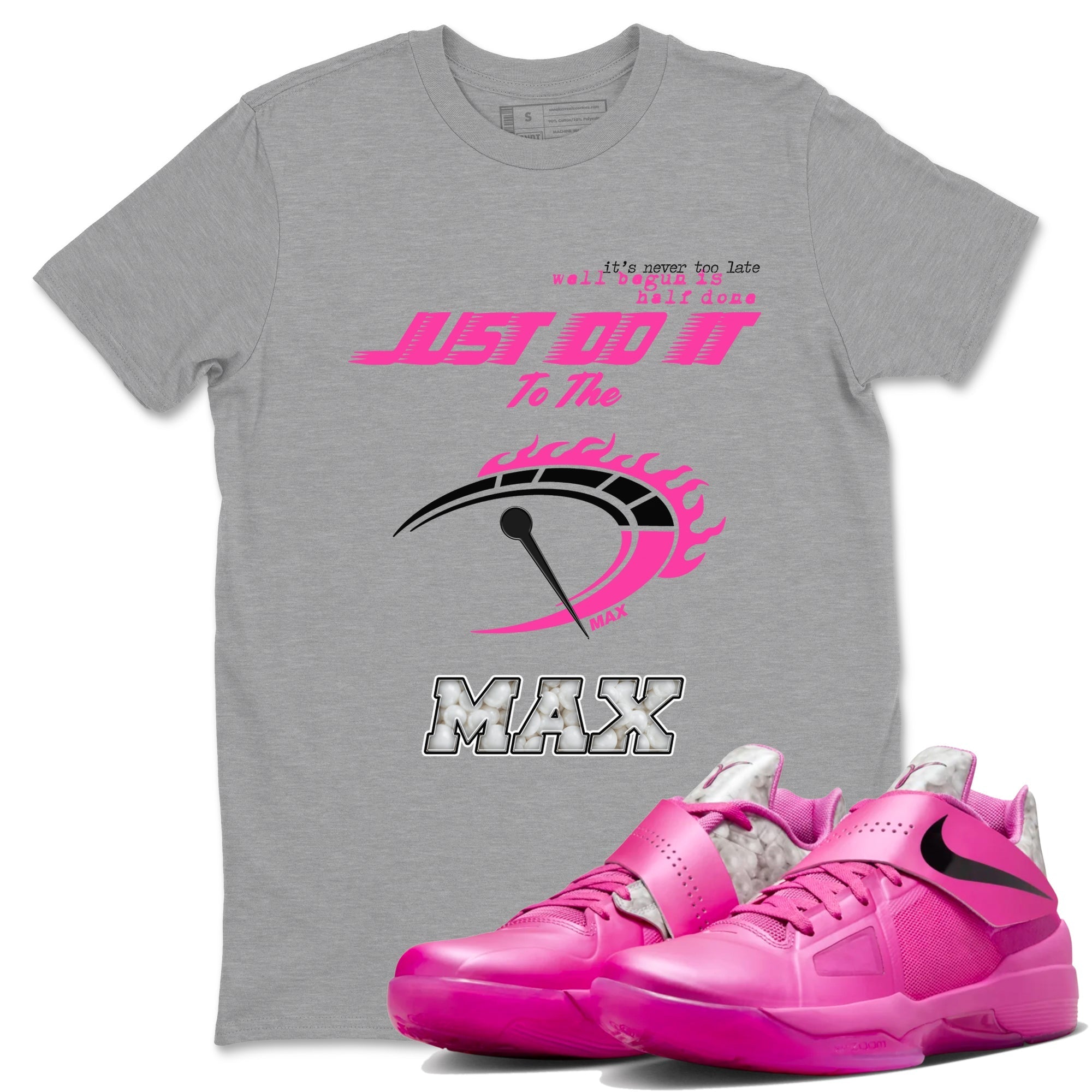 Do It To The Max snkmatch Tees - Nike KD 4 Aunt Pearl