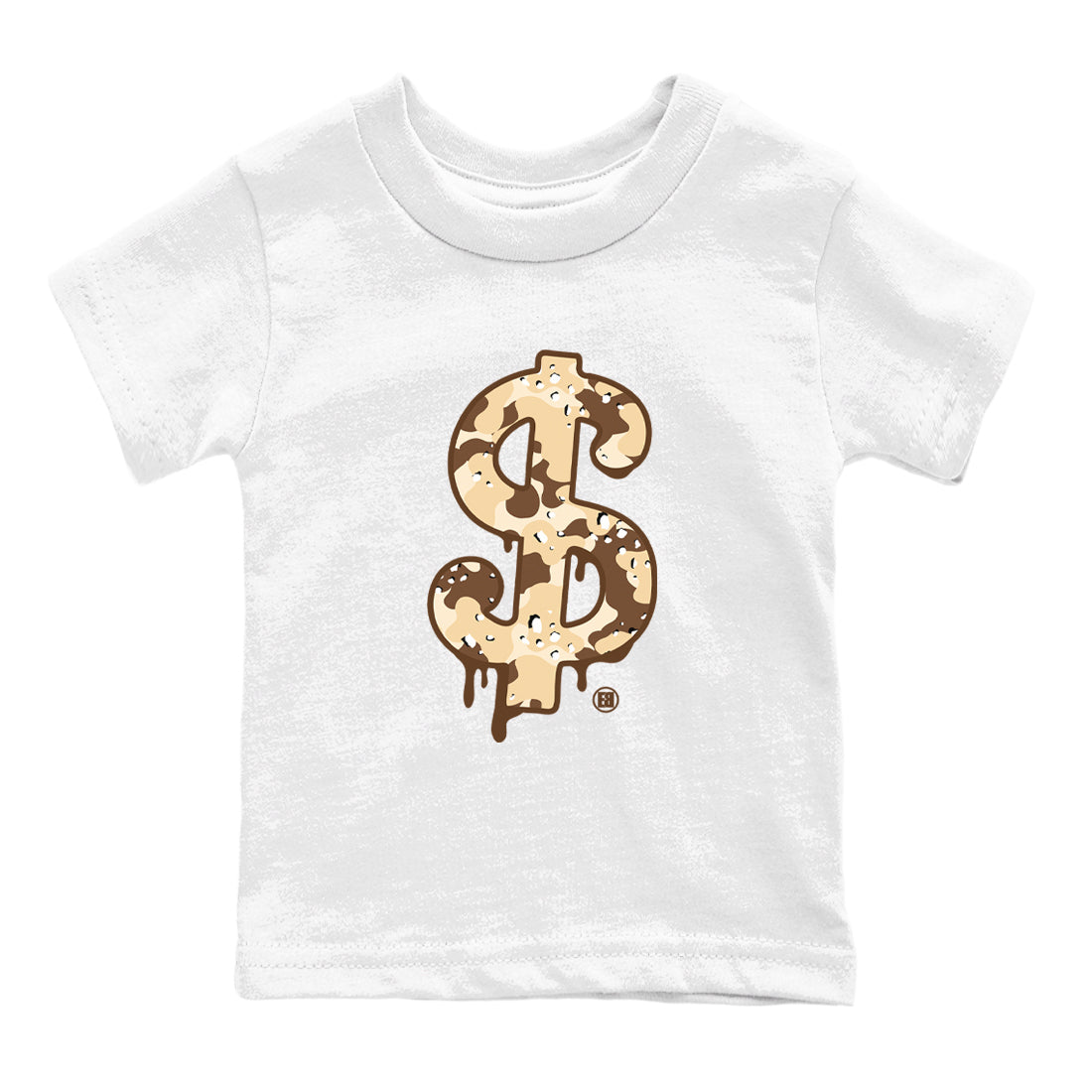 Dollar Camo snkmatch Tees Kids - Air Jordan 3 Desert Camo