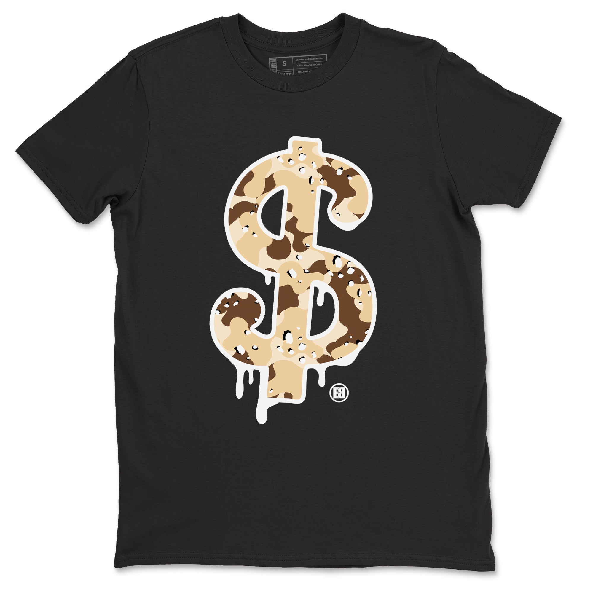 Dollar Camo snkmatch Tees - Air Jordan 3 Desert Camo