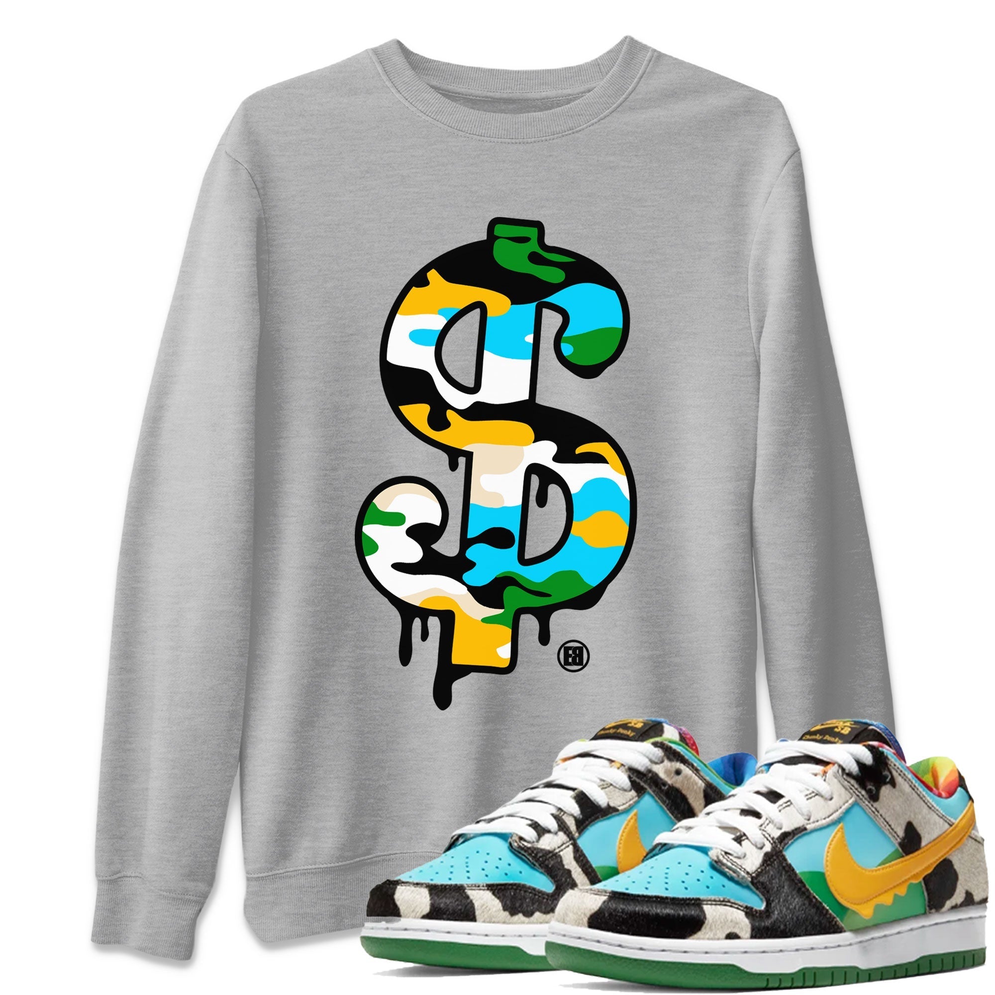 Dollar Camo snkmatch Tee - Dunk Chunky Dunky