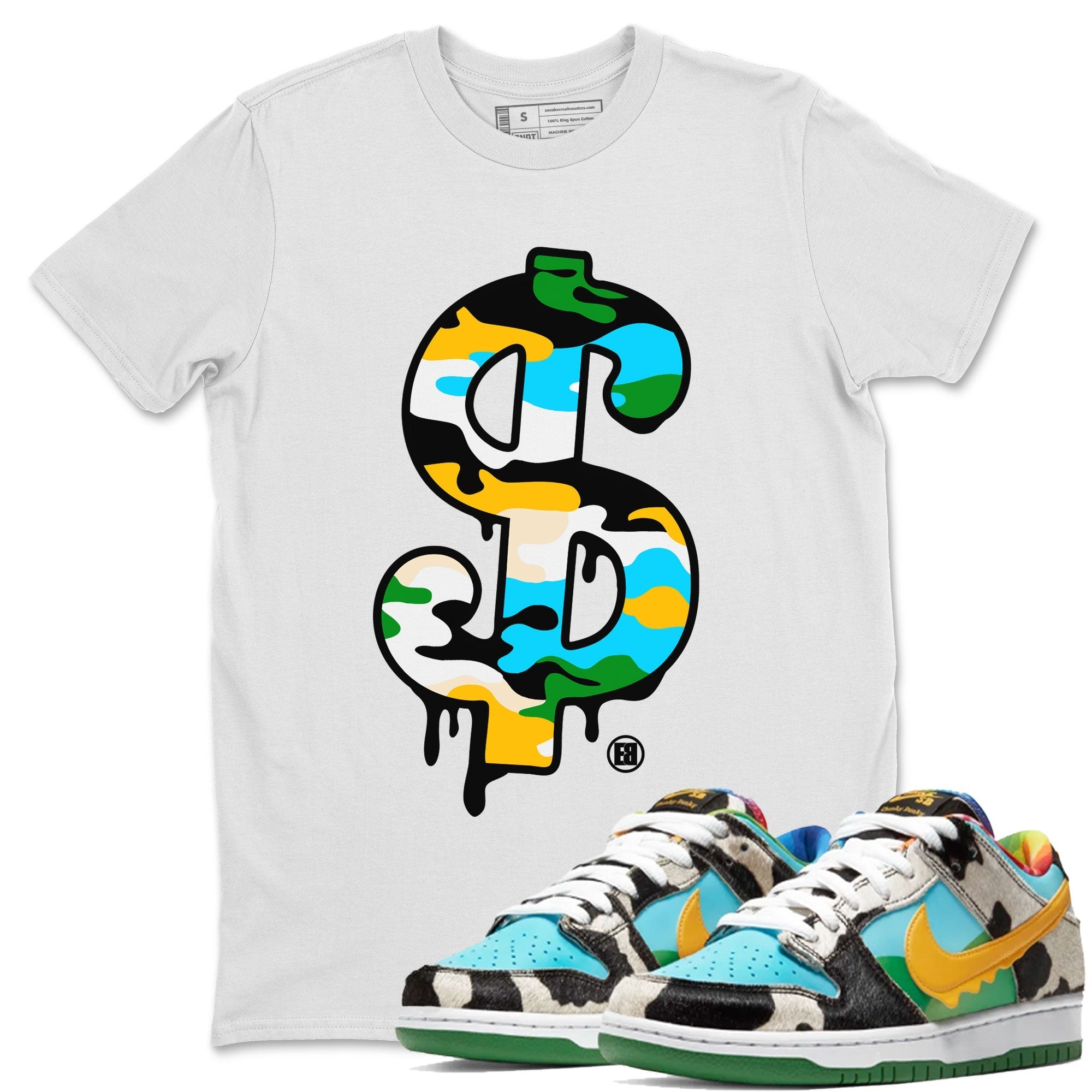 Dollar Camo snkmatch Tee - Dunk Chunky Dunky