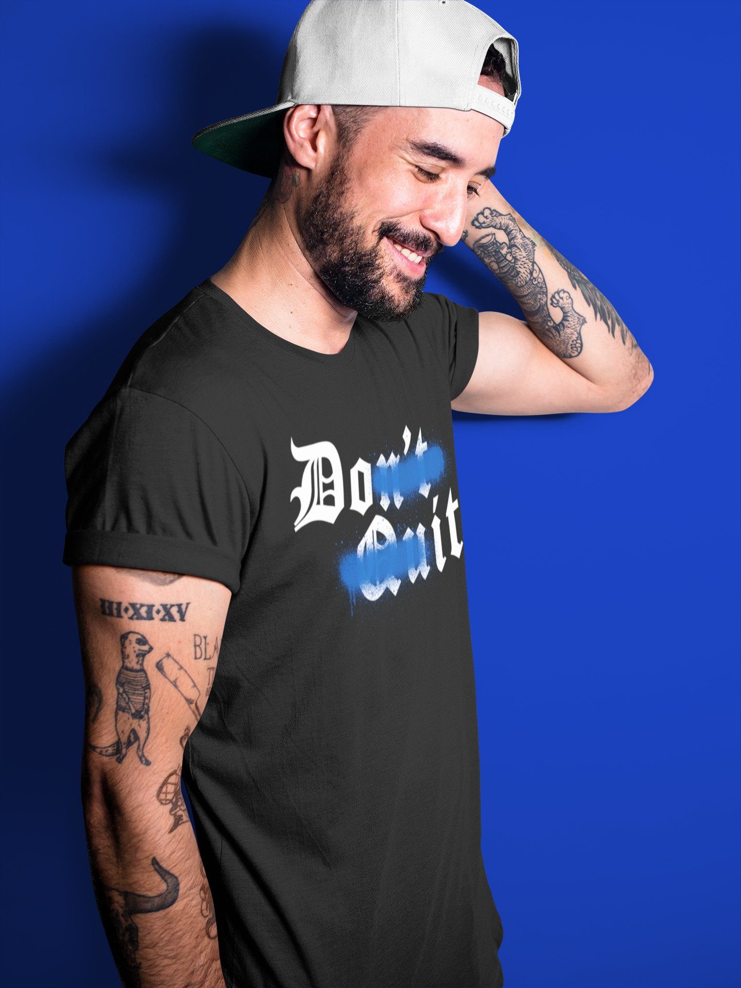 Don't Quit Do It Unisex Tops - Air Jordan 3 Racer Blue